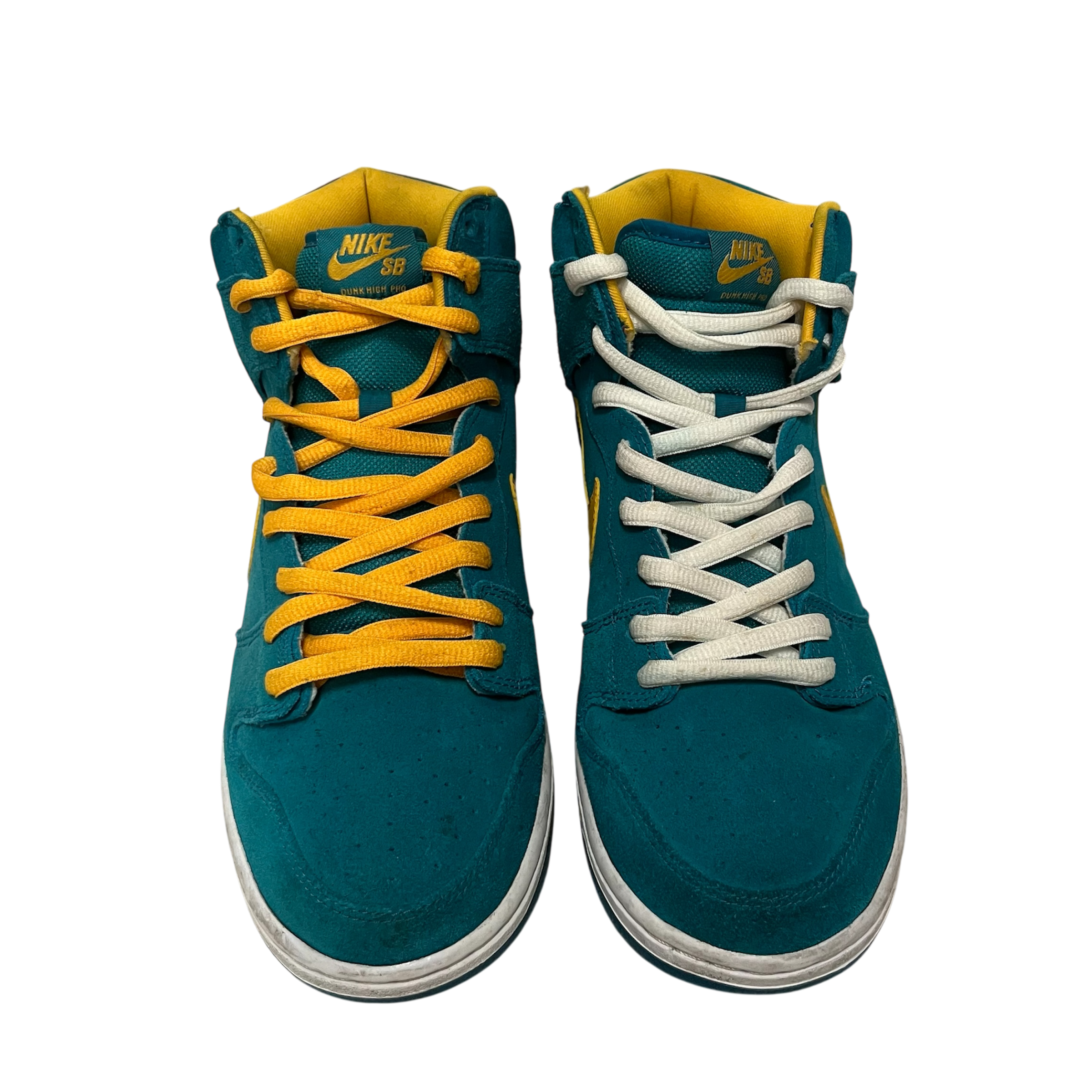 NIKE/Hi-Sneakers/US 11/BLU/dunk hi tropical view 2