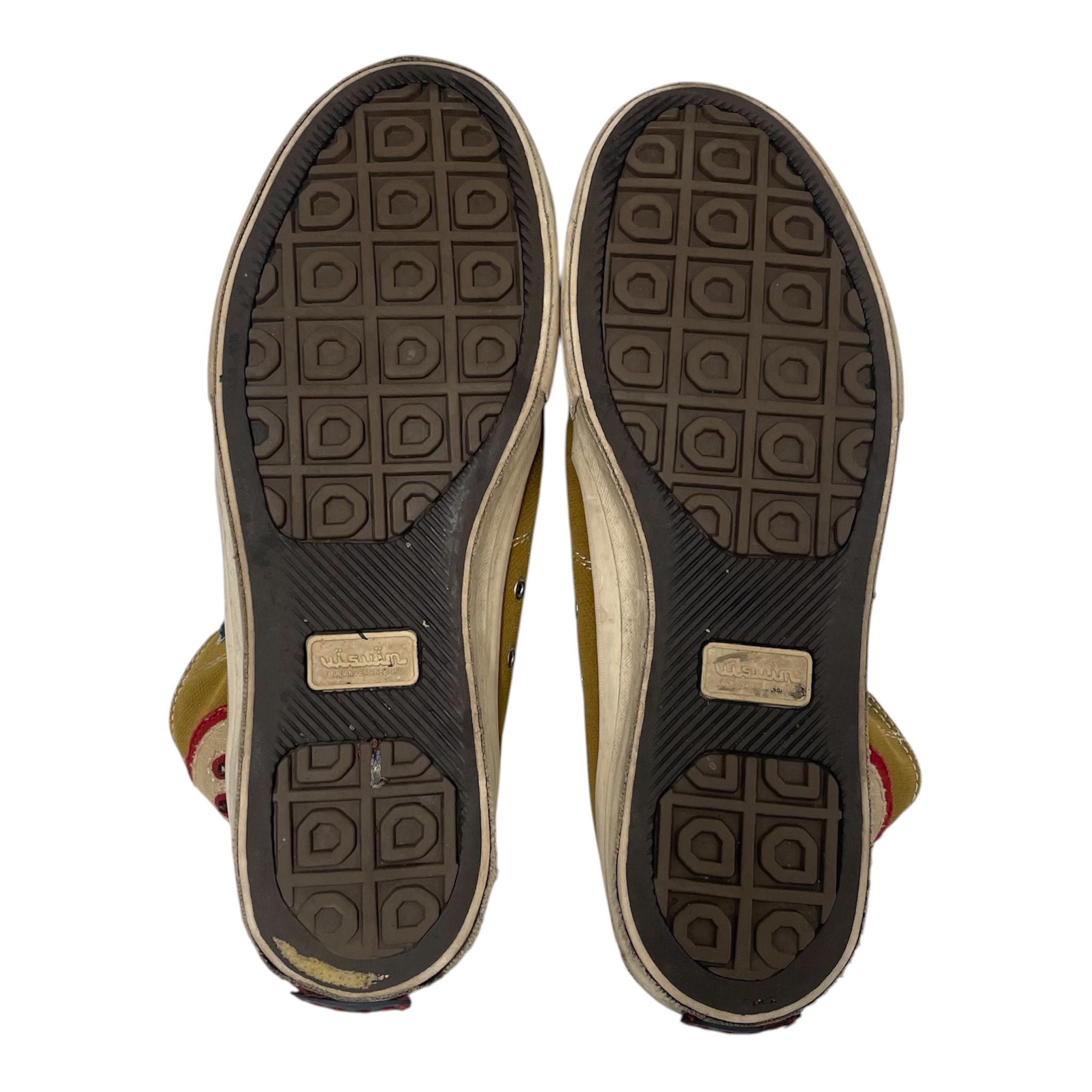 visvim/Hi-Sneakers/US 11/Cotton/KHK/SMILEY FACE view 5