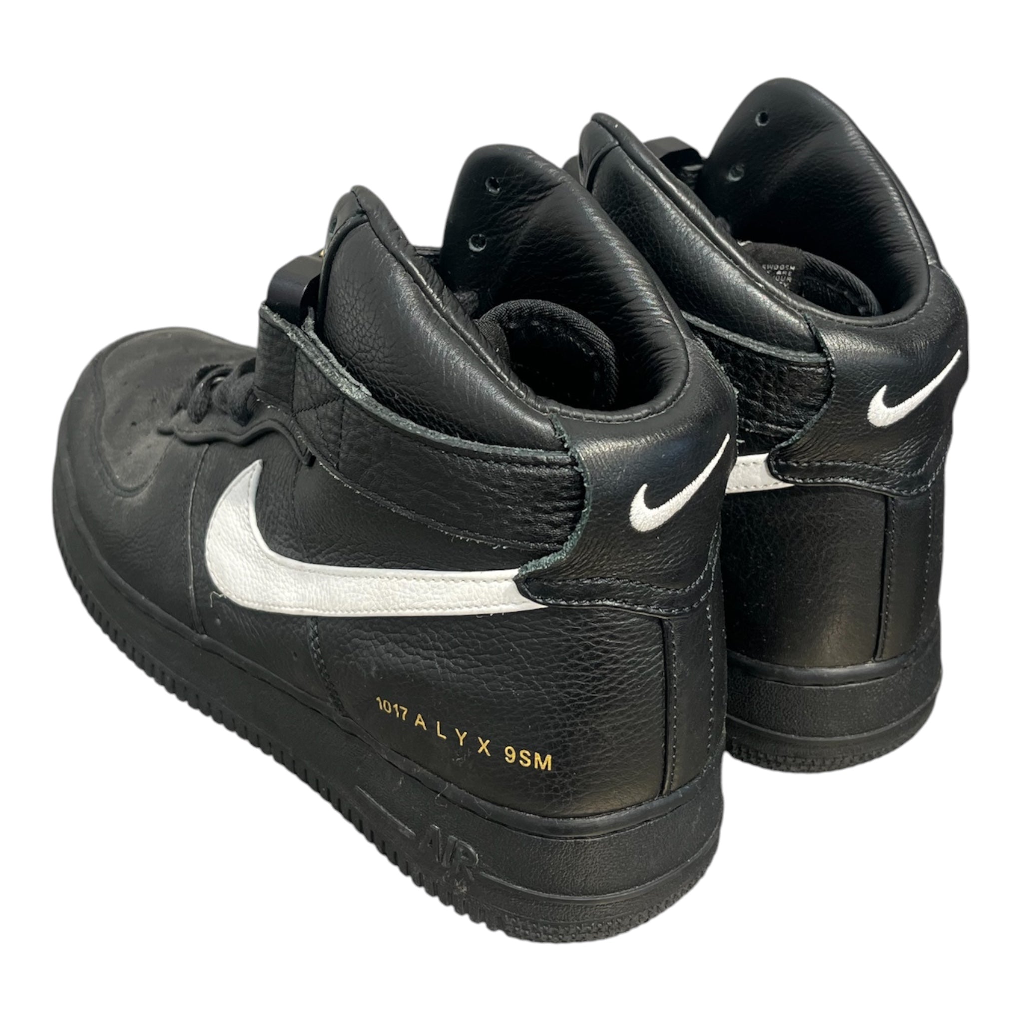 NIKE/AIR FORCE 1 HI /Hi-Sneakers/US 10.5/Leather/BLK/CQ4018-002 view 2