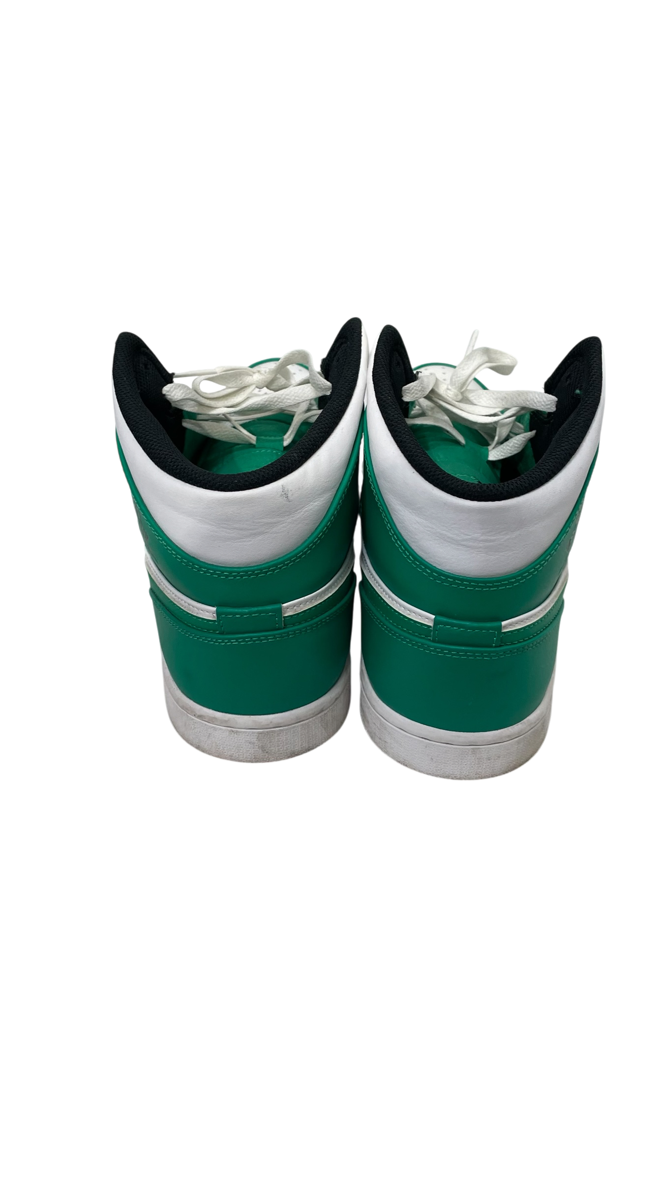 NIKE/Hi-Sneakers/US 12/Leather/GRN/LUCKY GREEN view 3