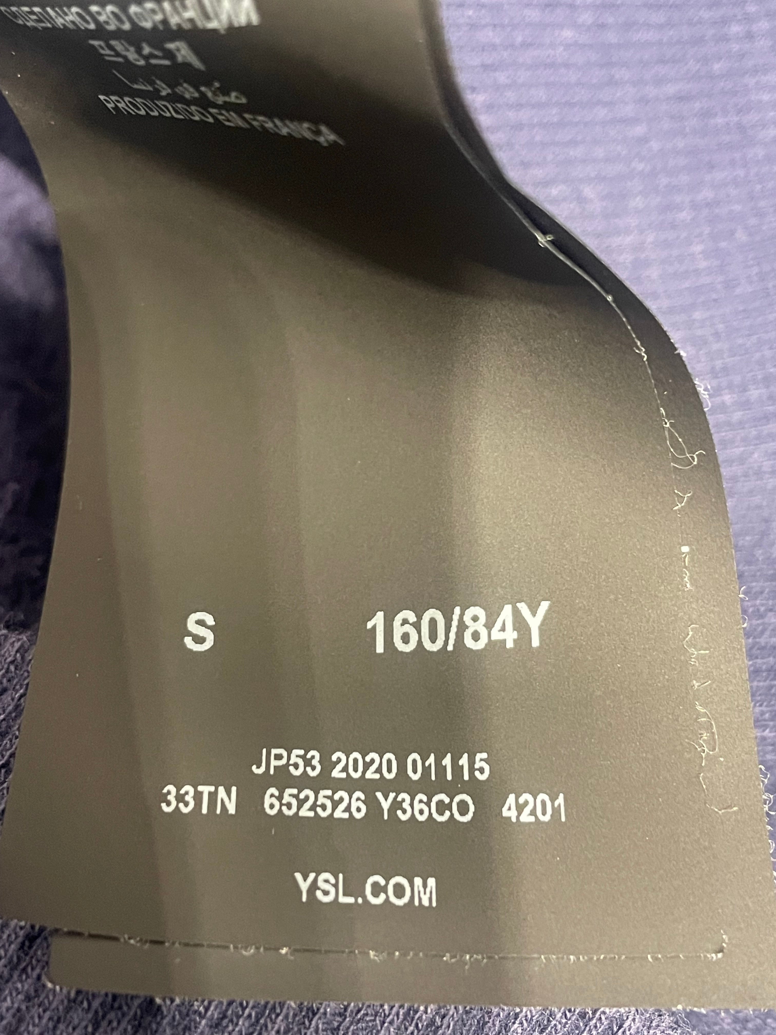 SAINT LAURENT/Hoodie/S/Cotton/NVY/Amour Cruel Hoodie view 4