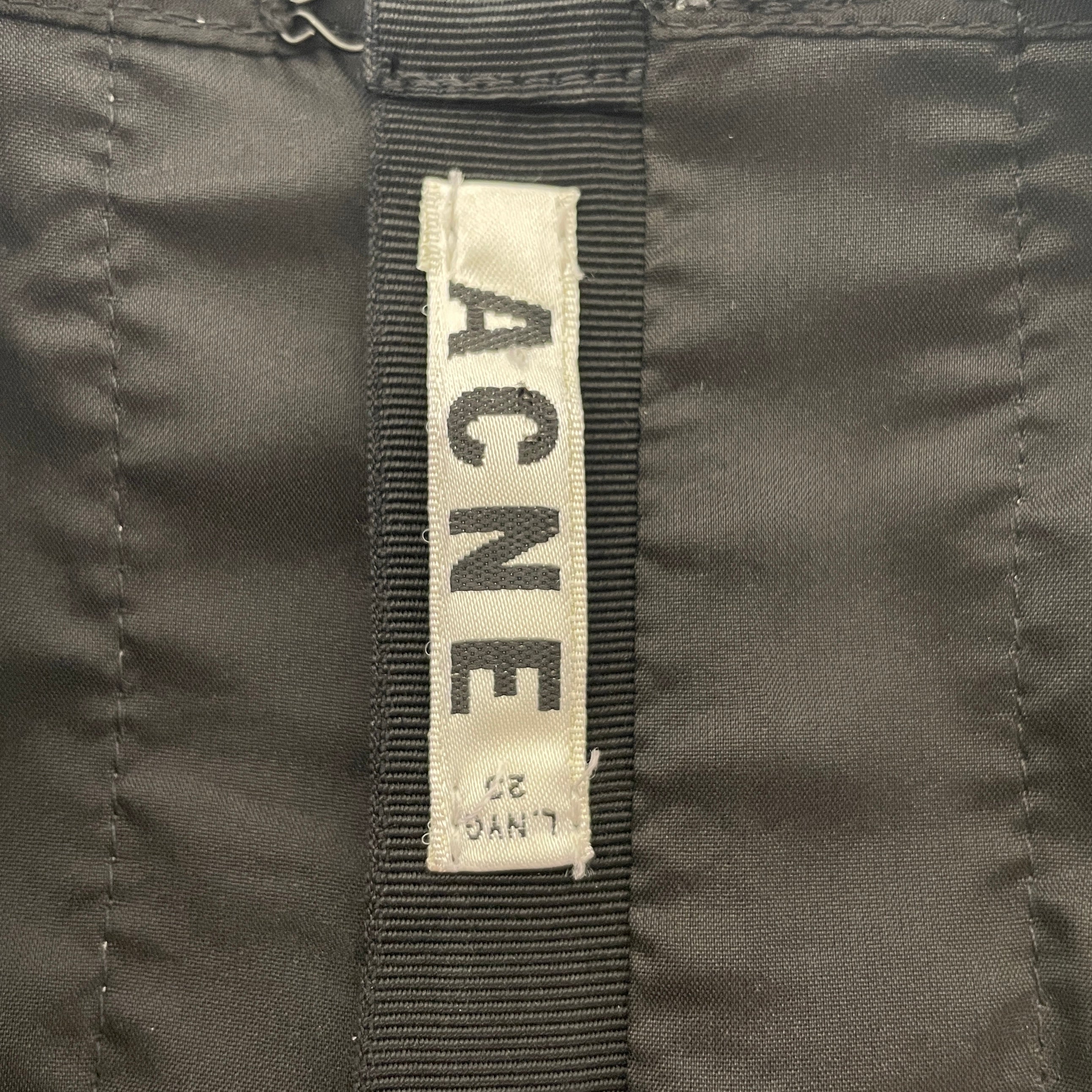 Acne Studios/LS Dress/38/Cotton/GRY/ view 3