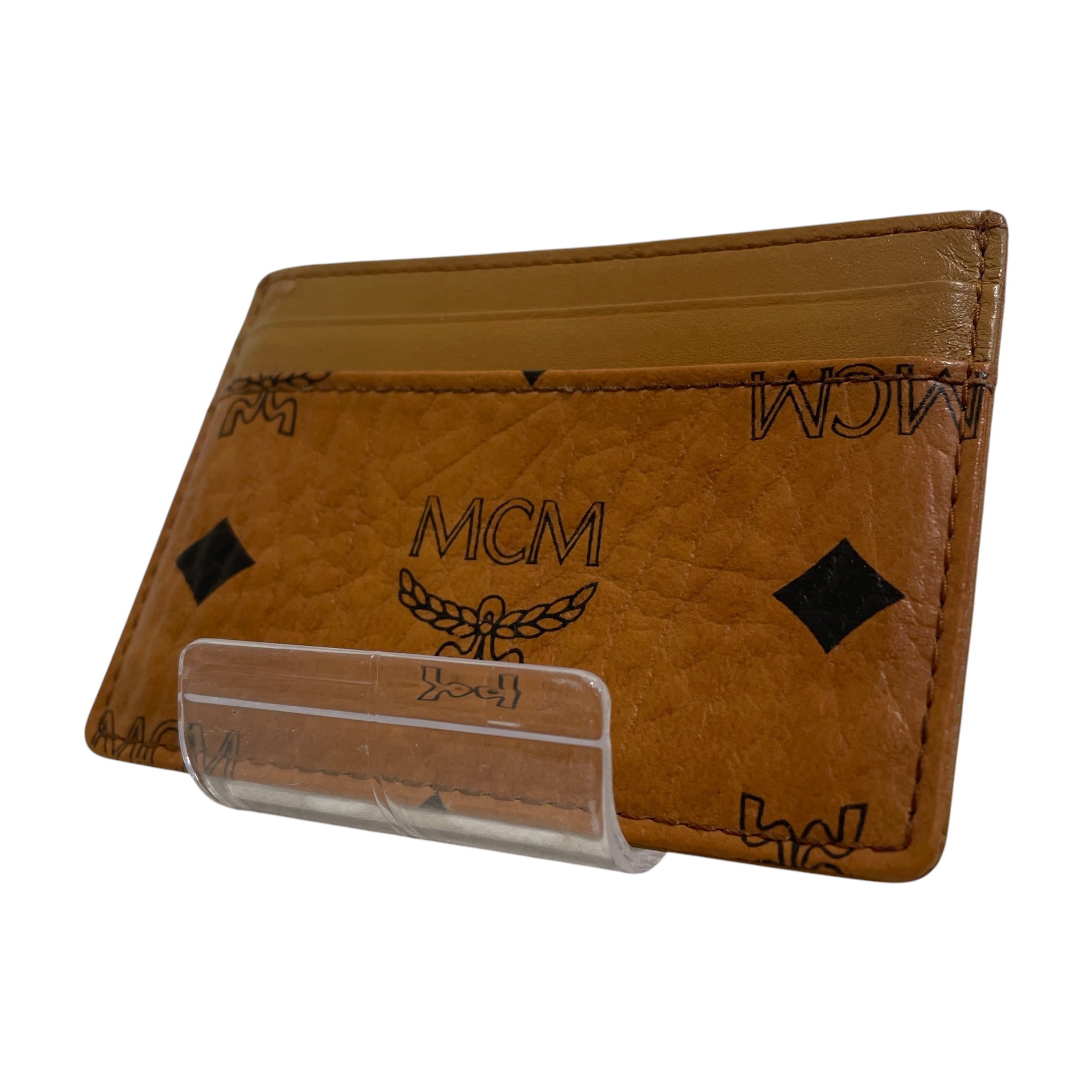 MCM/Wallet/Monogram/Leather/CML/Visetos cardholder view 1