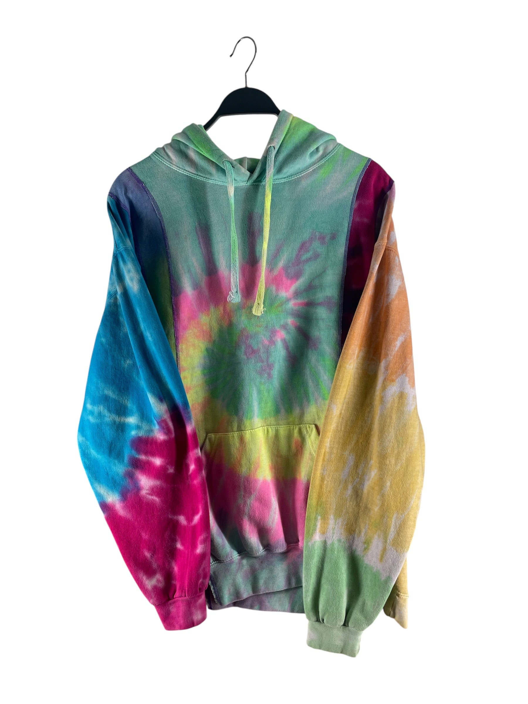 Needles/Hoodie/XL/All Over Print/Cotton/MLT/Pullover/TIE-DYE REBUILD HOODIE - IN250 view 1