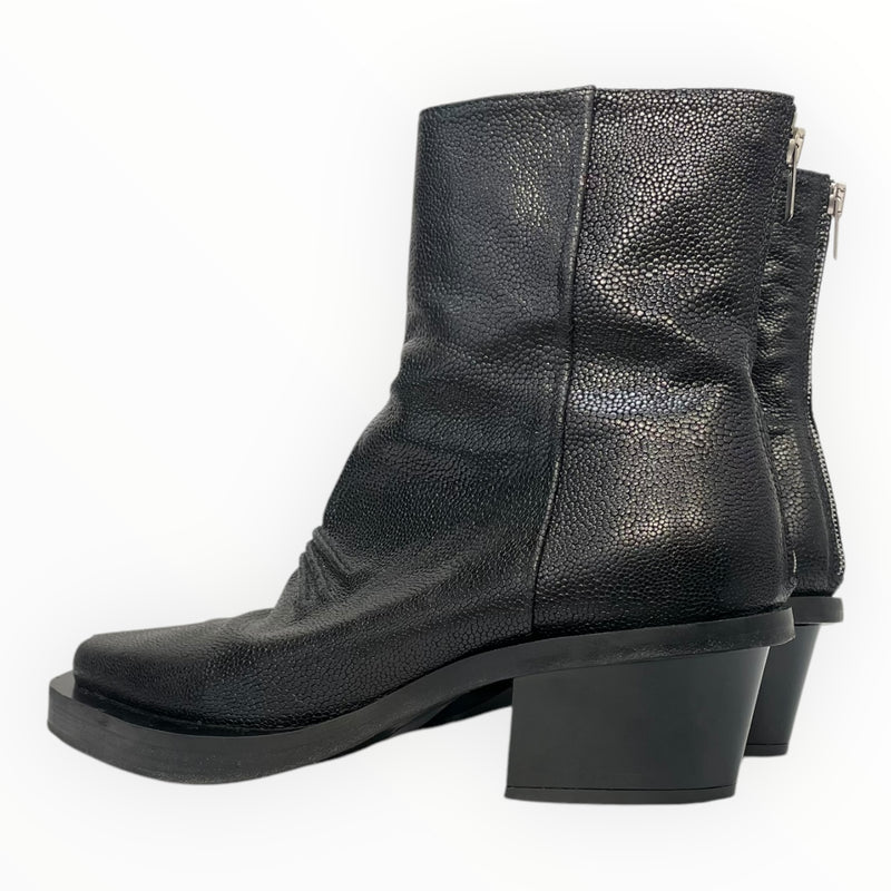 1017 ALYX 9SM(ALYX)/Chelsea Boots/EU 43/Animal Pattern/Leather/BLK/Leone Stingray Leather