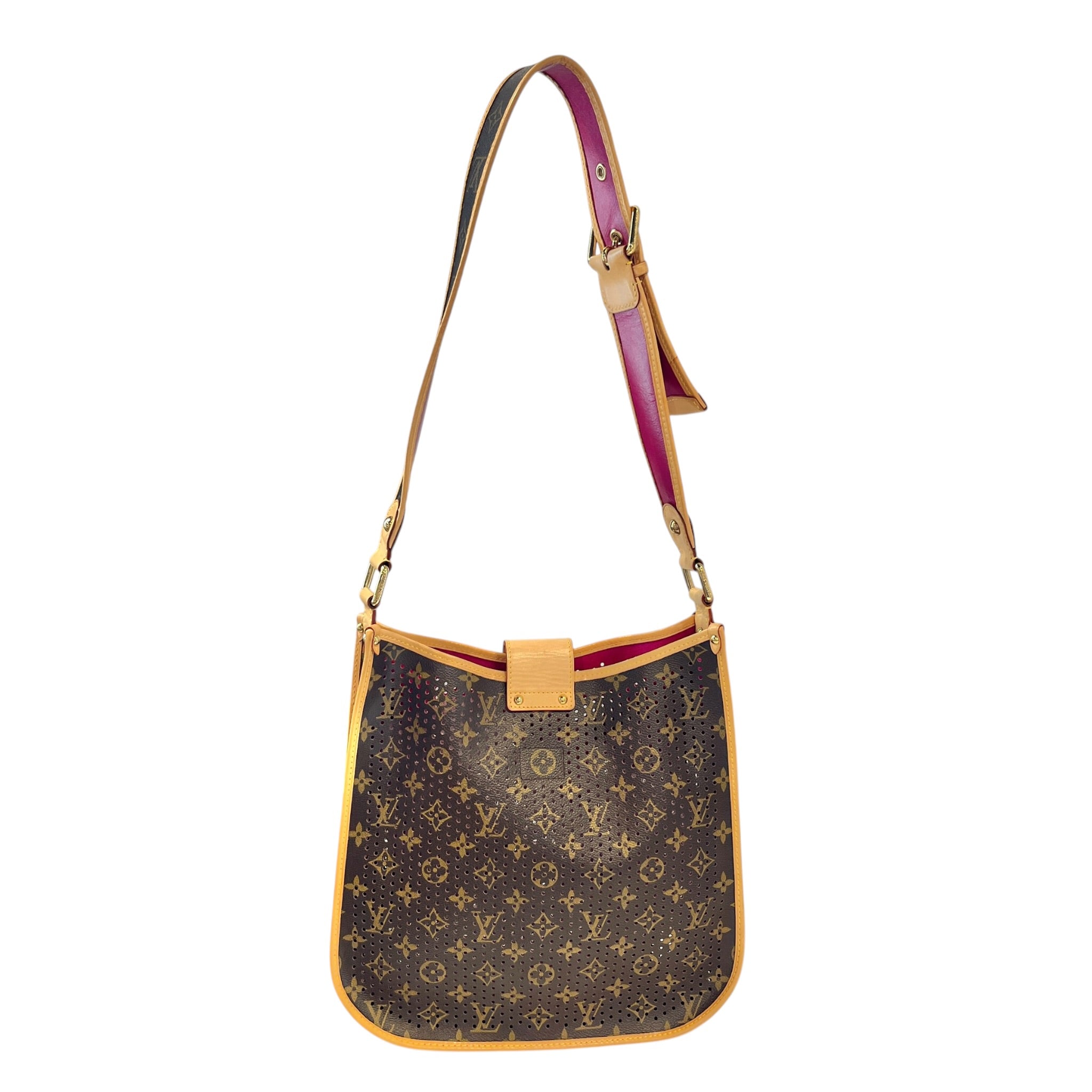 LOUIS VUITTON/Bag/Monogram/Leather/BRW/PERFORATED MONOGRAM MUSETTE view 2