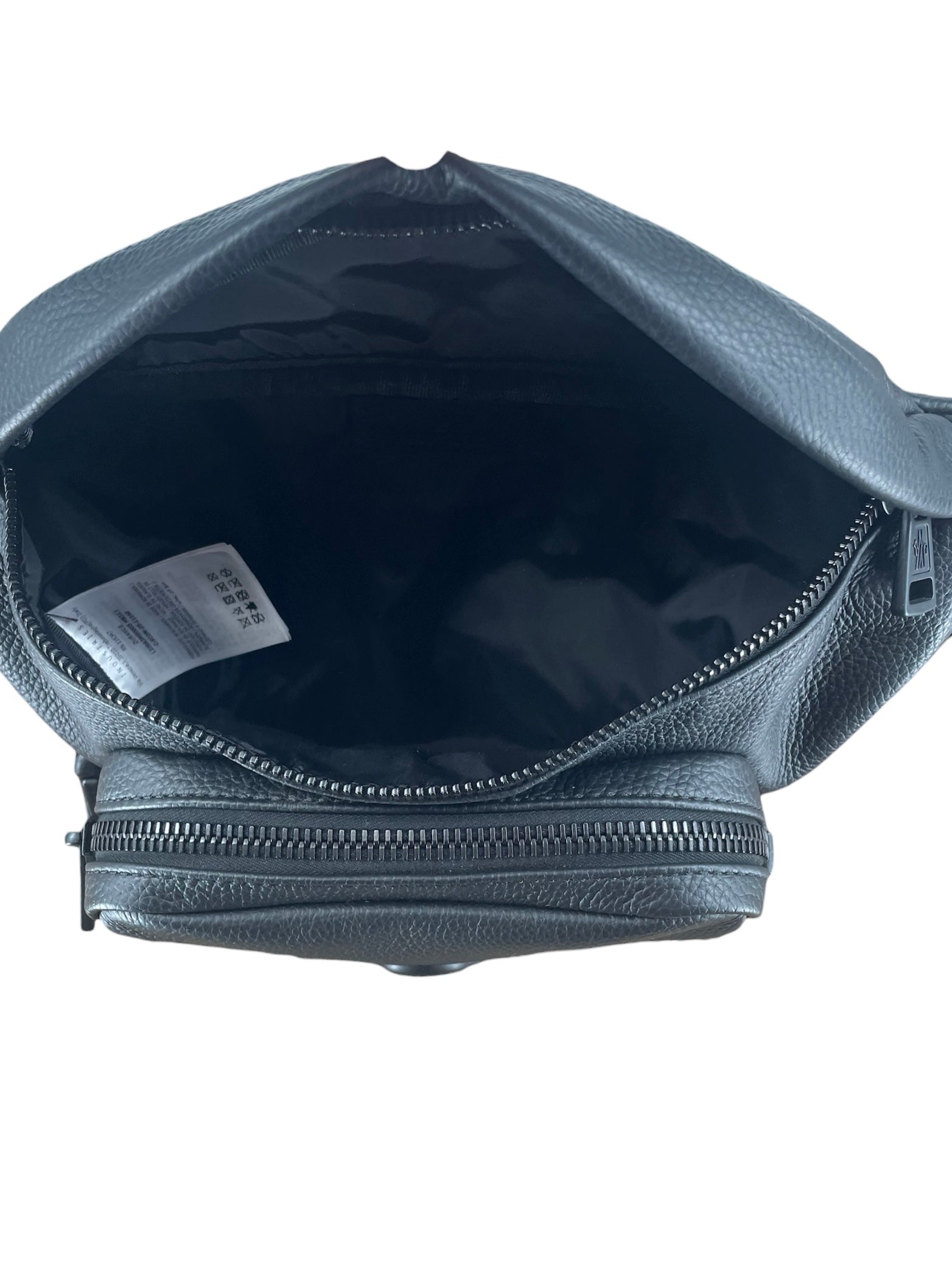 MONCLER/Fanny Pack/Leather/BLK/DURANCE LEATHER WAIST BAG view 4