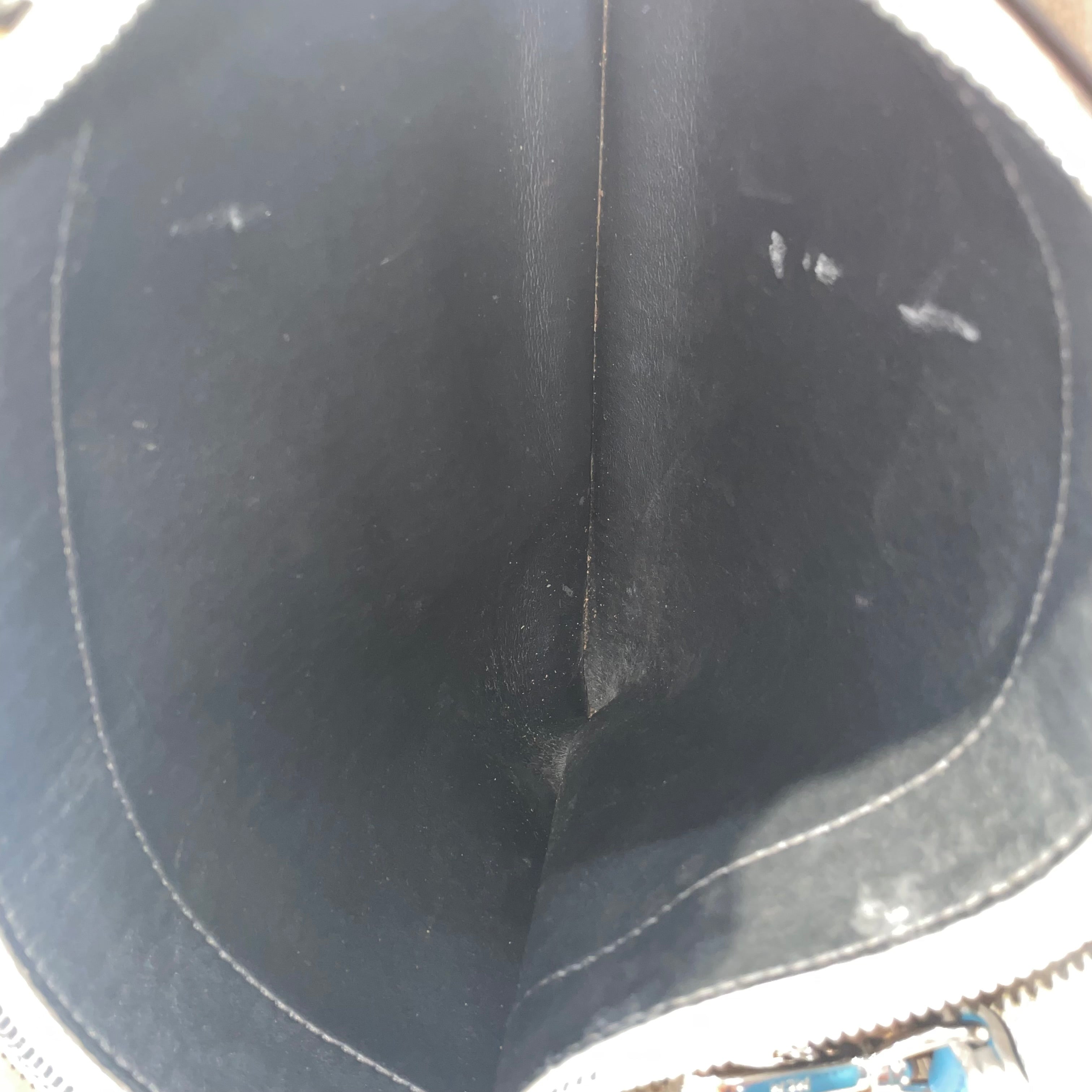 MCM/Cross Body Bag/Leather/GRY/mcm plain bag view 8