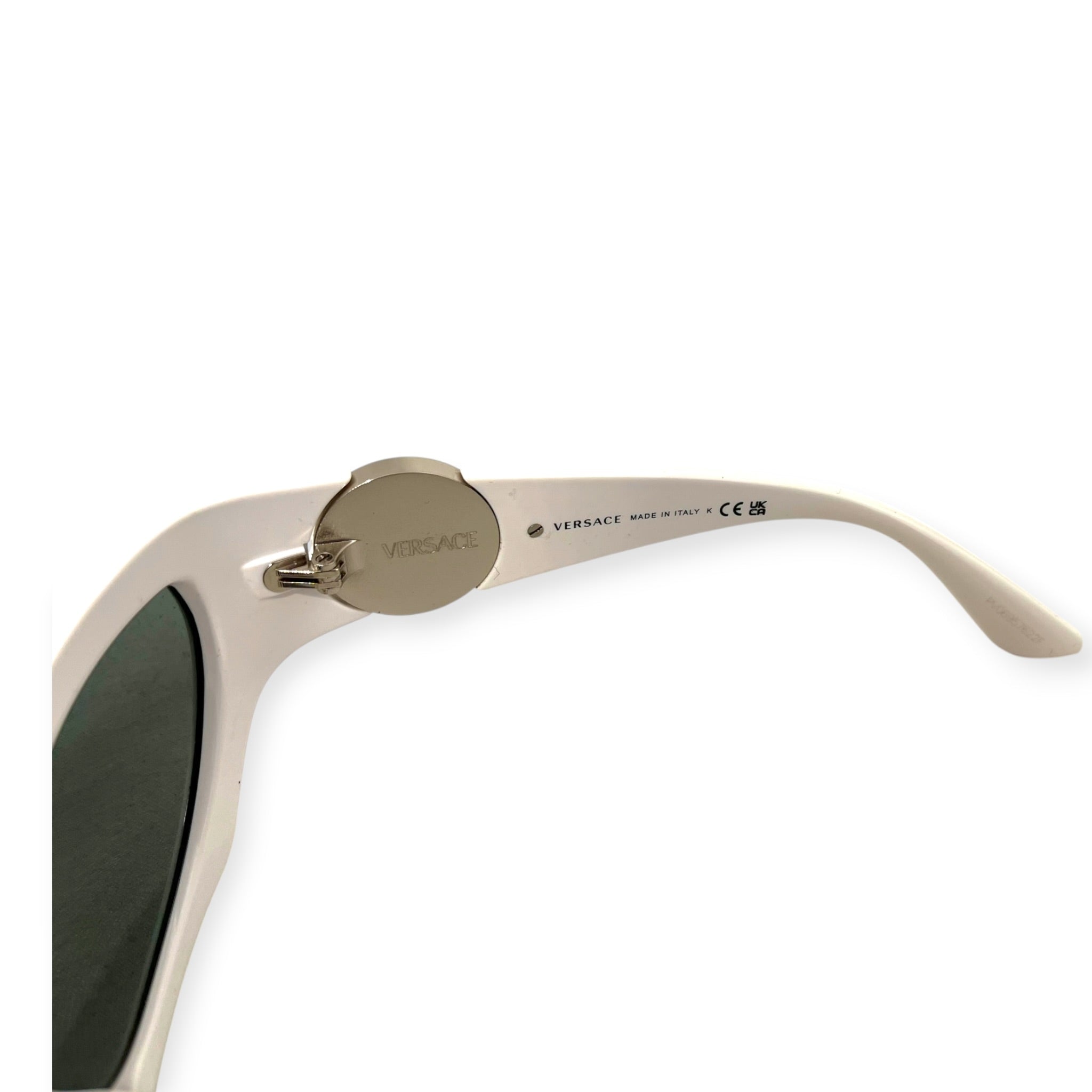 VERSACE/Sunglasses/Plastic/WHT/L's/4450 314/87 60 16 view 4