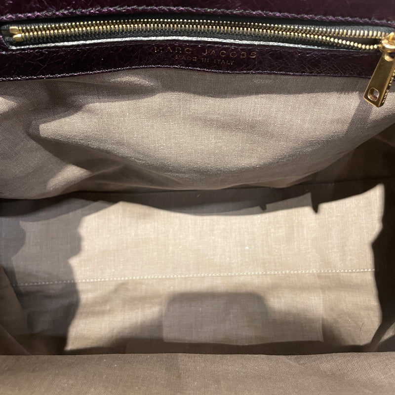 MARC JACOBS/Cross Body Bag/Leather/PPL/Quilted Stam Bag