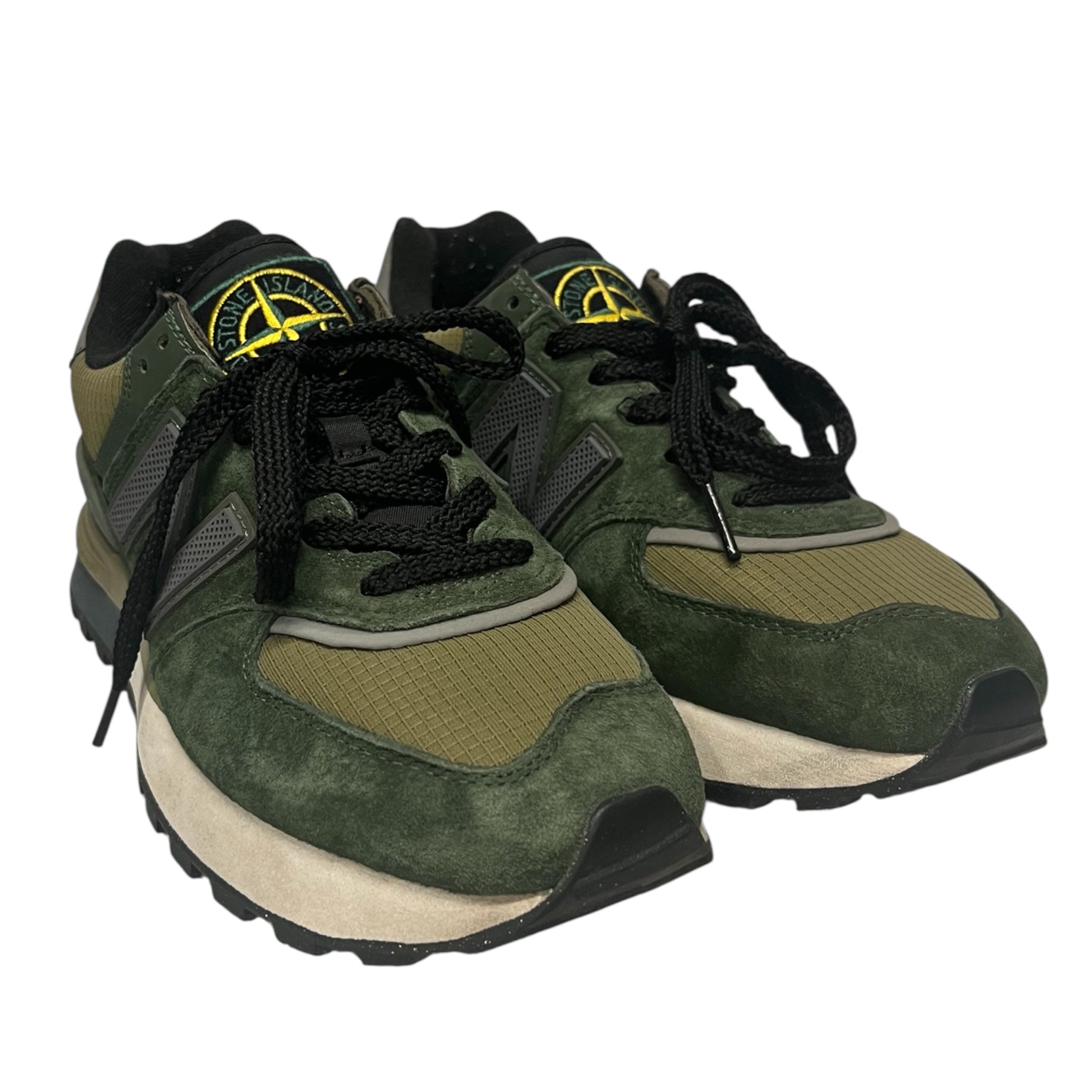 NEW BALANCE/Low-Sneakers/US 6.5/GRN/STONE ISLAND NEWBIES view 1