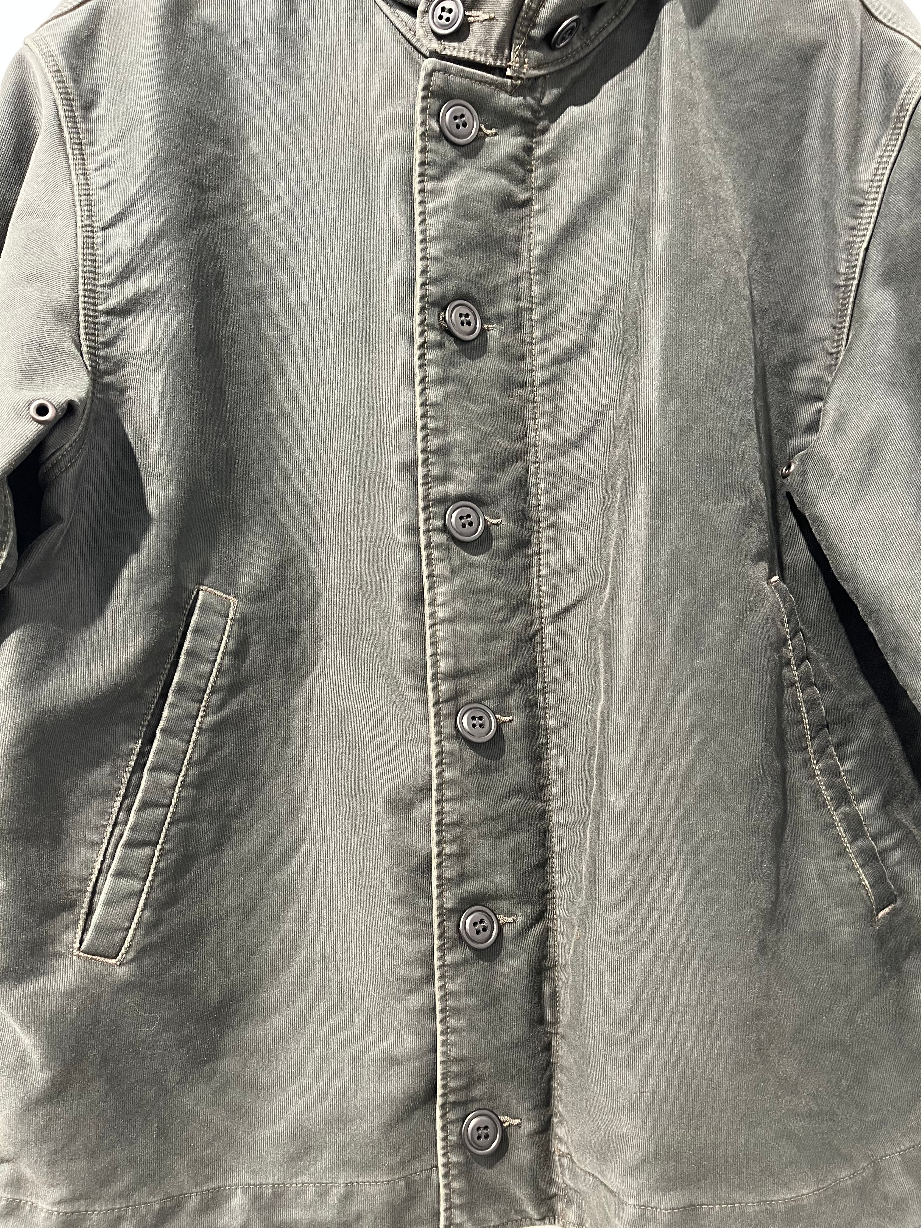 RRL/Jacket/L/Cotton/GRN/41381 DECK JACKET ZIP BUTTONS view 7