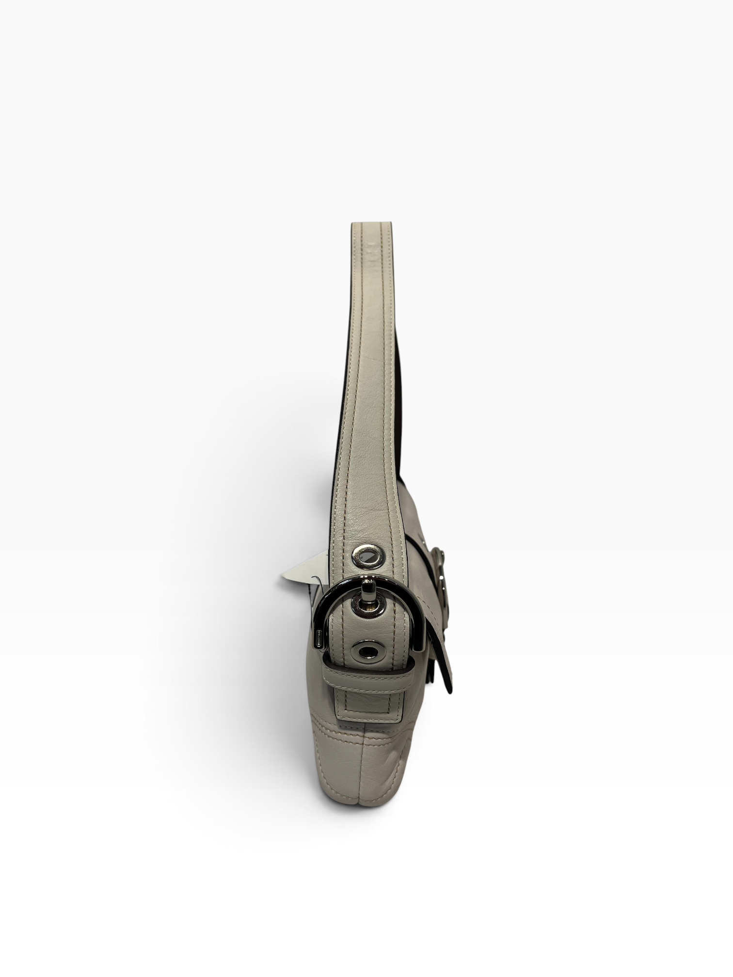 COACH/Bag/Leather/WHT/Soho small flap view 4