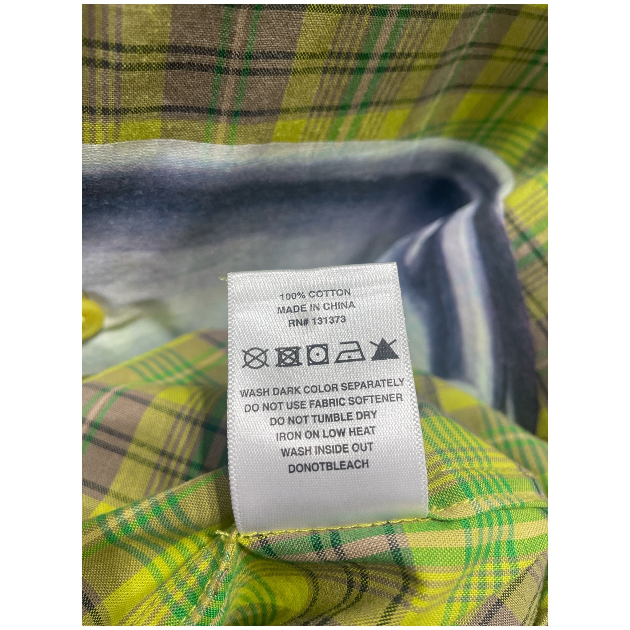 Awake NY/Flannel Shirt/M/Cotton/GRN/Plaid/AWAKE NY PLAID BUTTON UP view 4