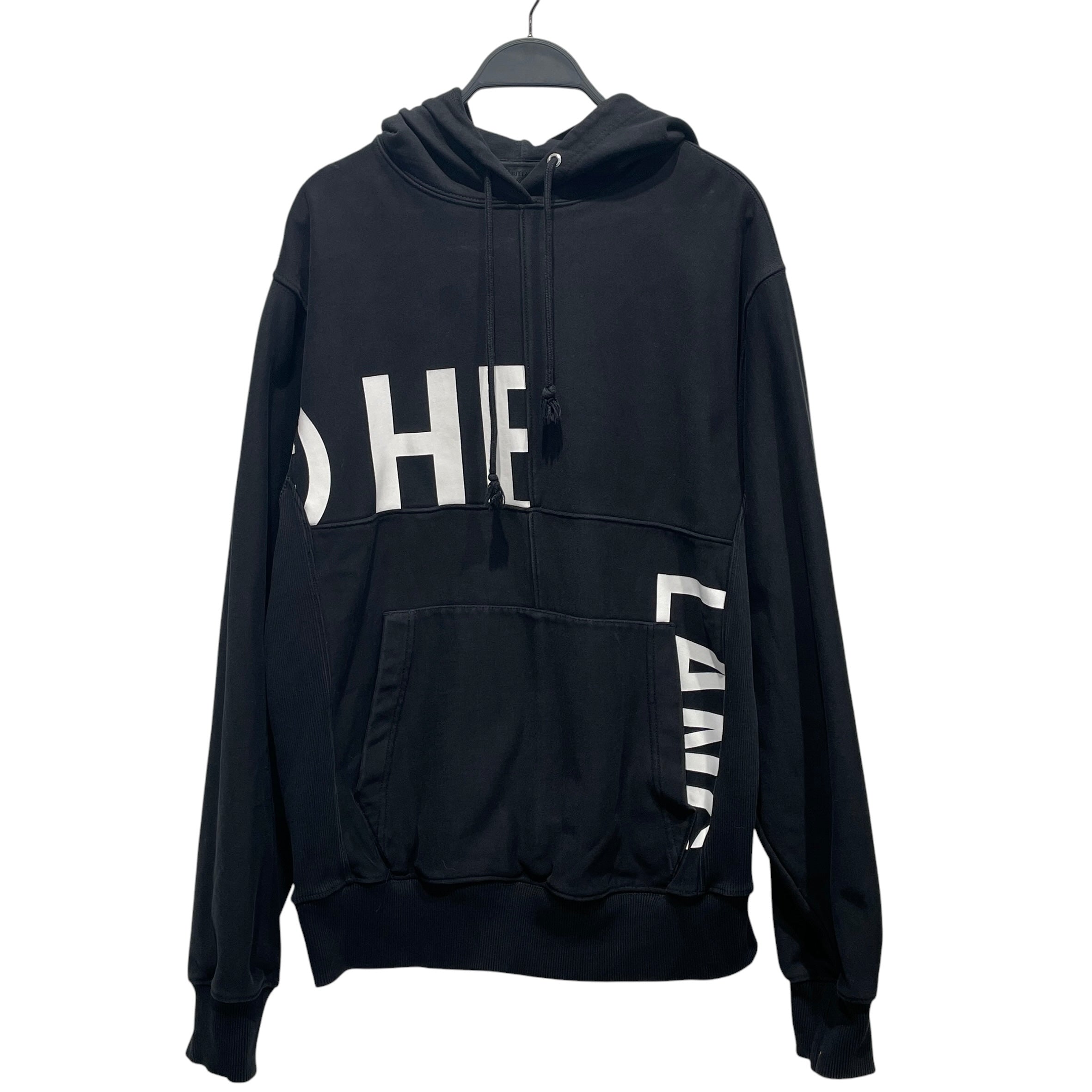 Helmut Lang/Hoodie/S/Cotton/BLK/CROSS GRID view 1
