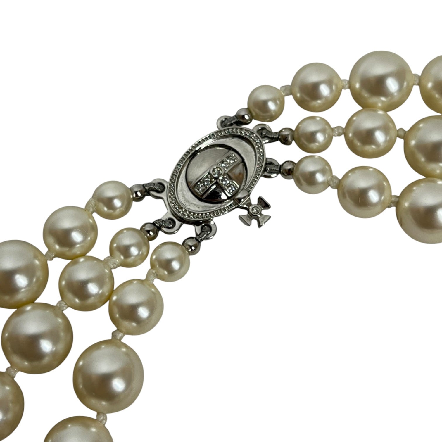 Vivienne Westwood/Necklace/Pearl/WHT/PEARL ORBS view 3