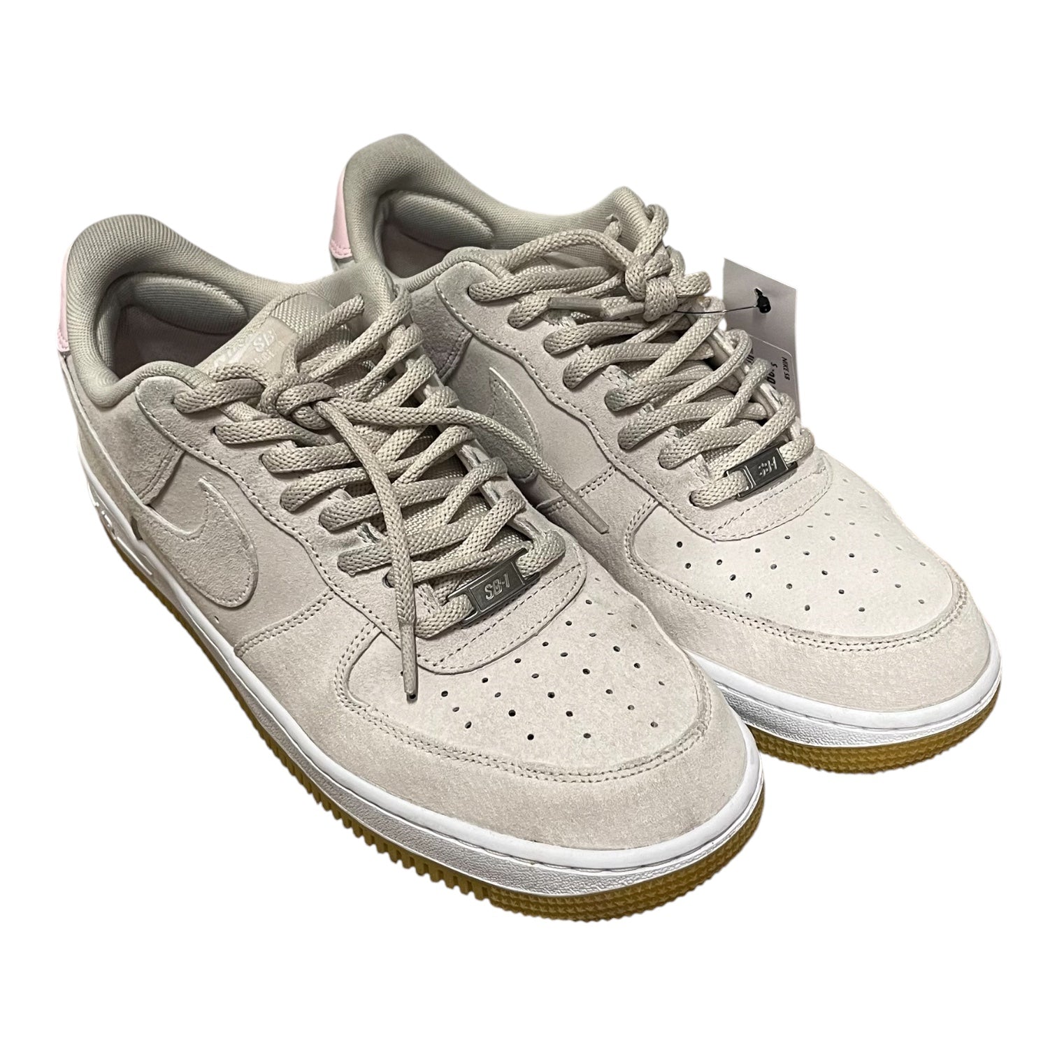 NIKE SB/Low-Sneakers/US 11/Cotton/CRM/sb air force 1 view 1