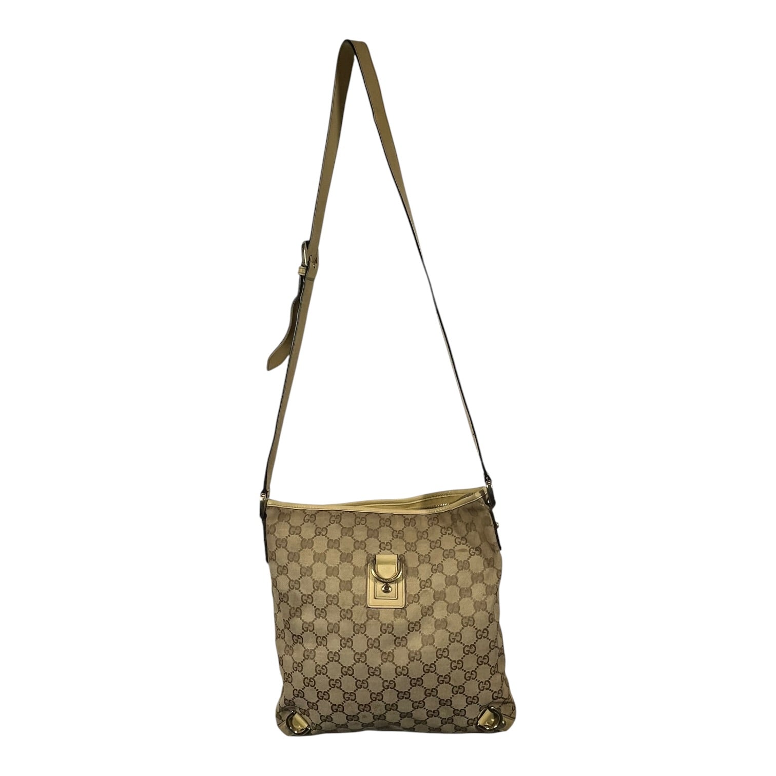 GUCCI/Cross Body Bag/Monogram/Cotton/ABBEY D-RING BAG view 1