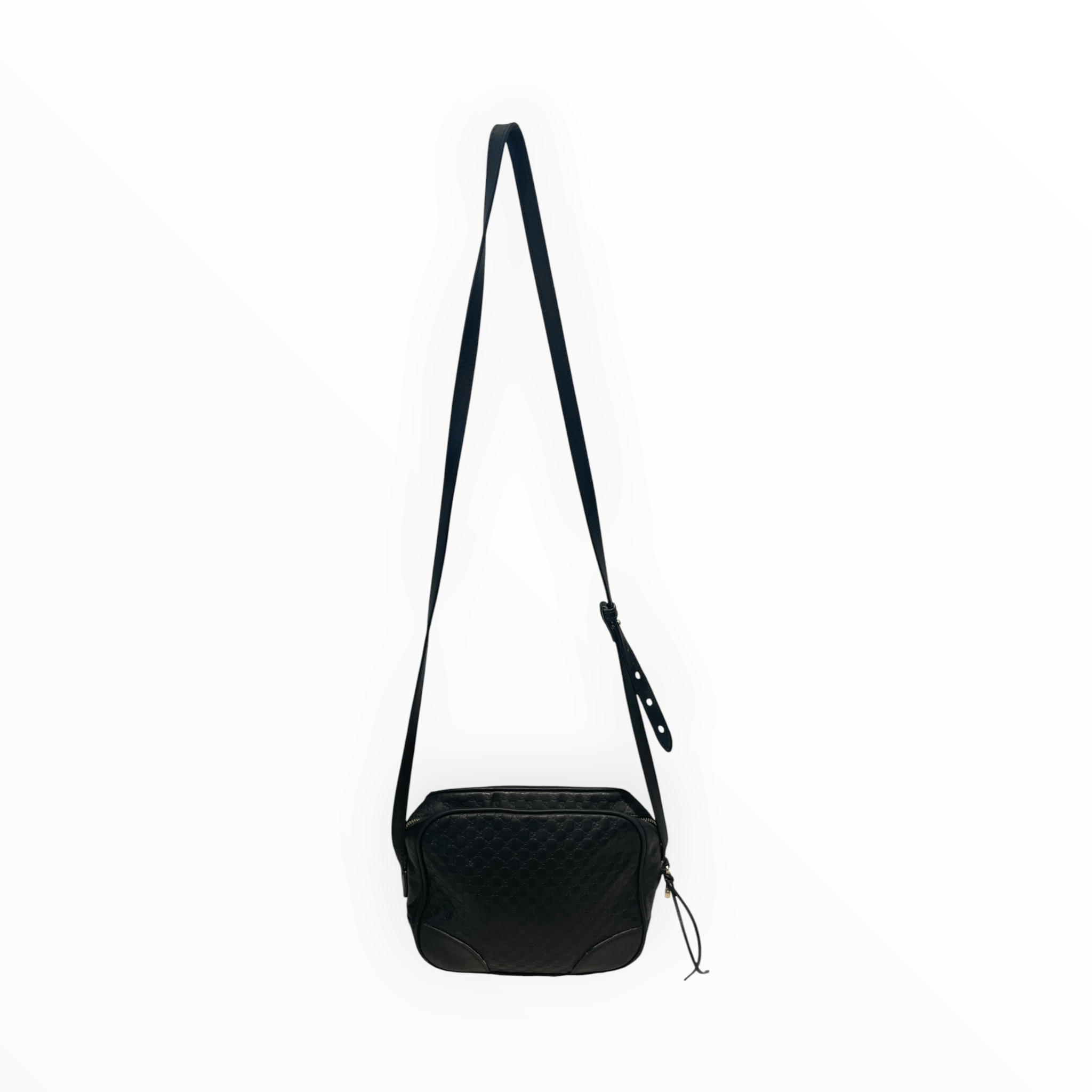 GUCCI/Cross Body Bag/Leather/BLK/Bree Crossbody Bag view 2