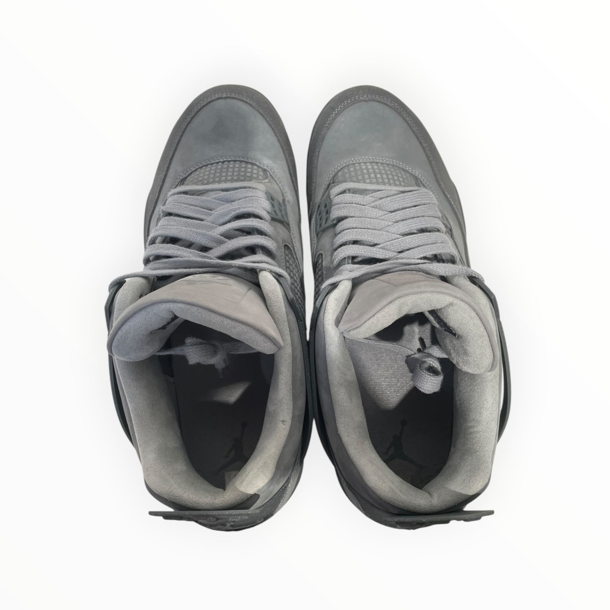 NIKE/AIR JORDAN 4 SE/Hi-Sneakers/US 12/Leather/GRY/FQ7928-001 view 3