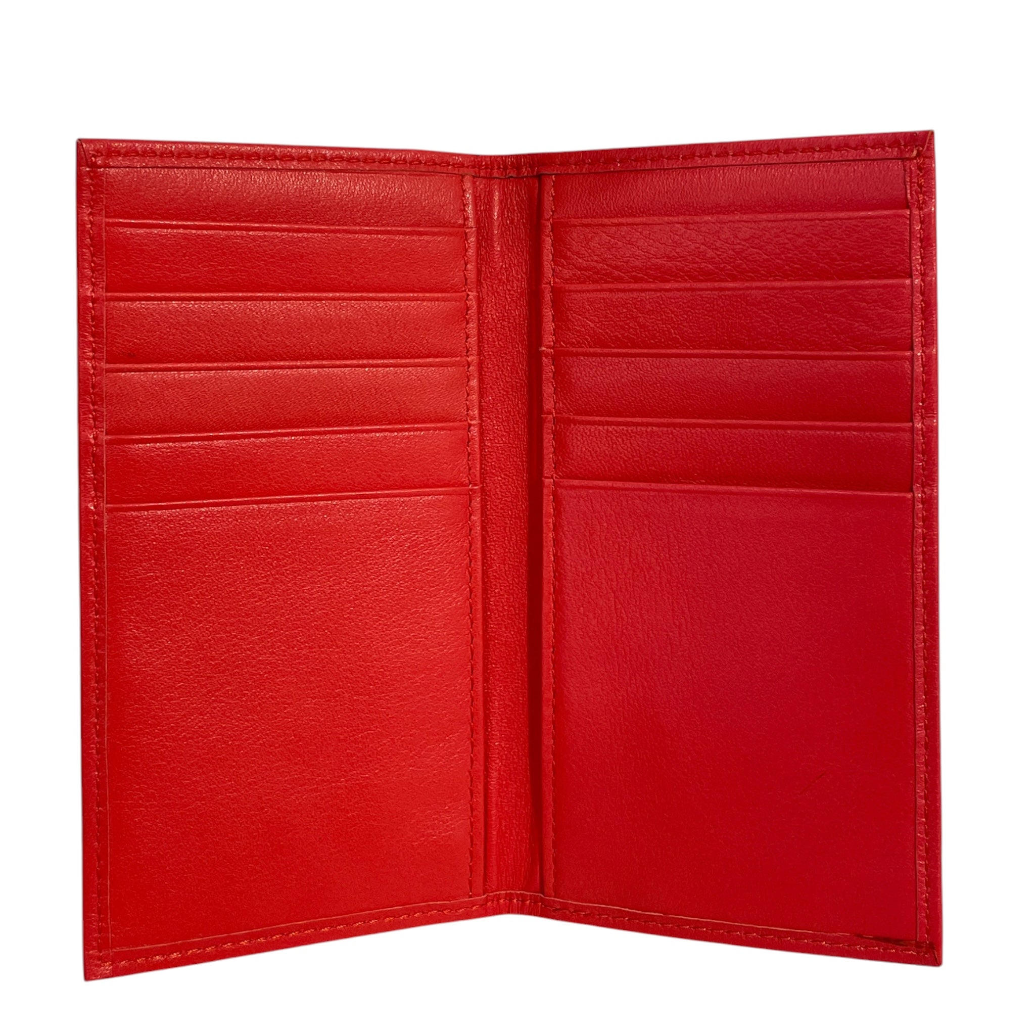 MCM/Long Wallet/Leather/RED/L's/Bottom Left Logo view 3