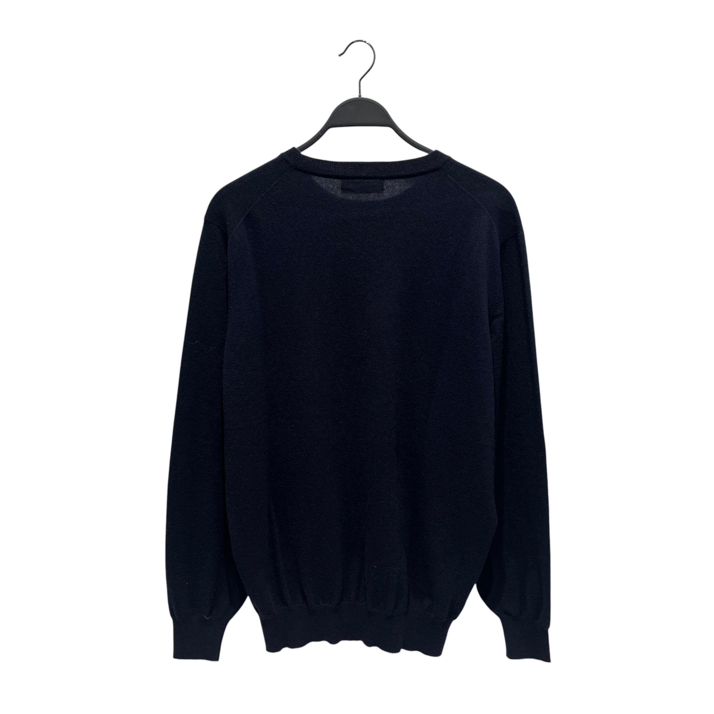 BRUNELLO CUCINELLI/Sweatshirt/XXL/Cashmere/NVY/Pullover/Navy Cashmere Sweatshirt view 2