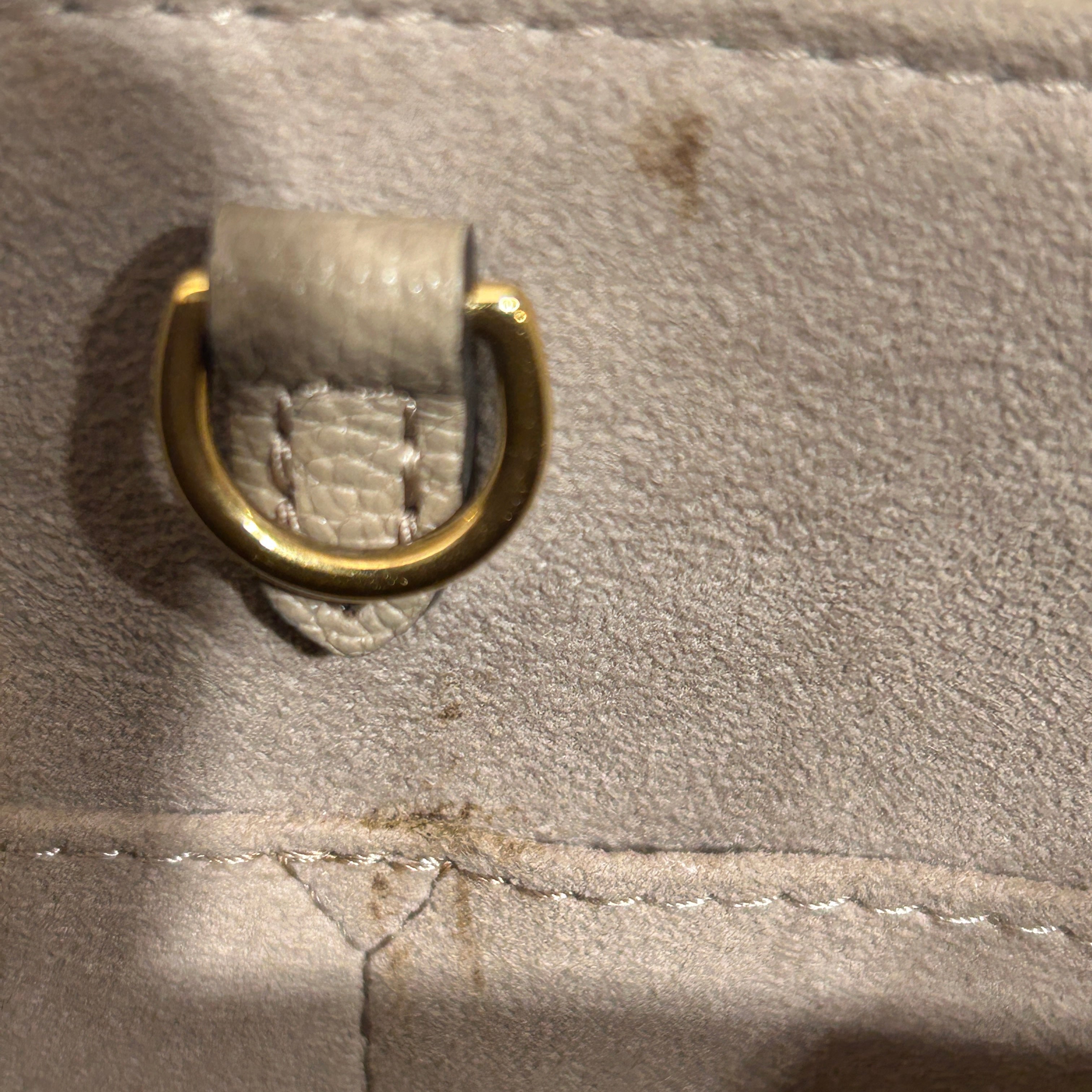 LOUIS VUITTON/Bag/Monogram/Leather/CRM/ON THE GO PM view 6