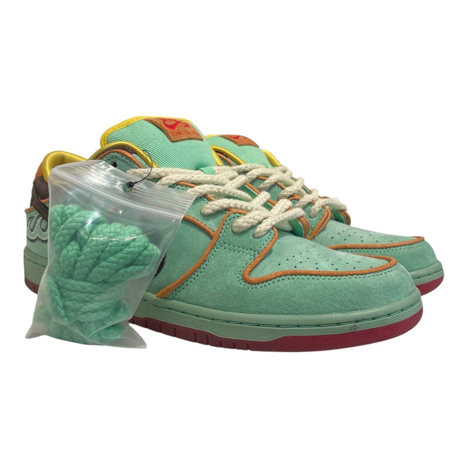 NIKE/SB DUNK LOW/Low-Sneakers/US 10/Leather/GRN/HF3058-300 view 1