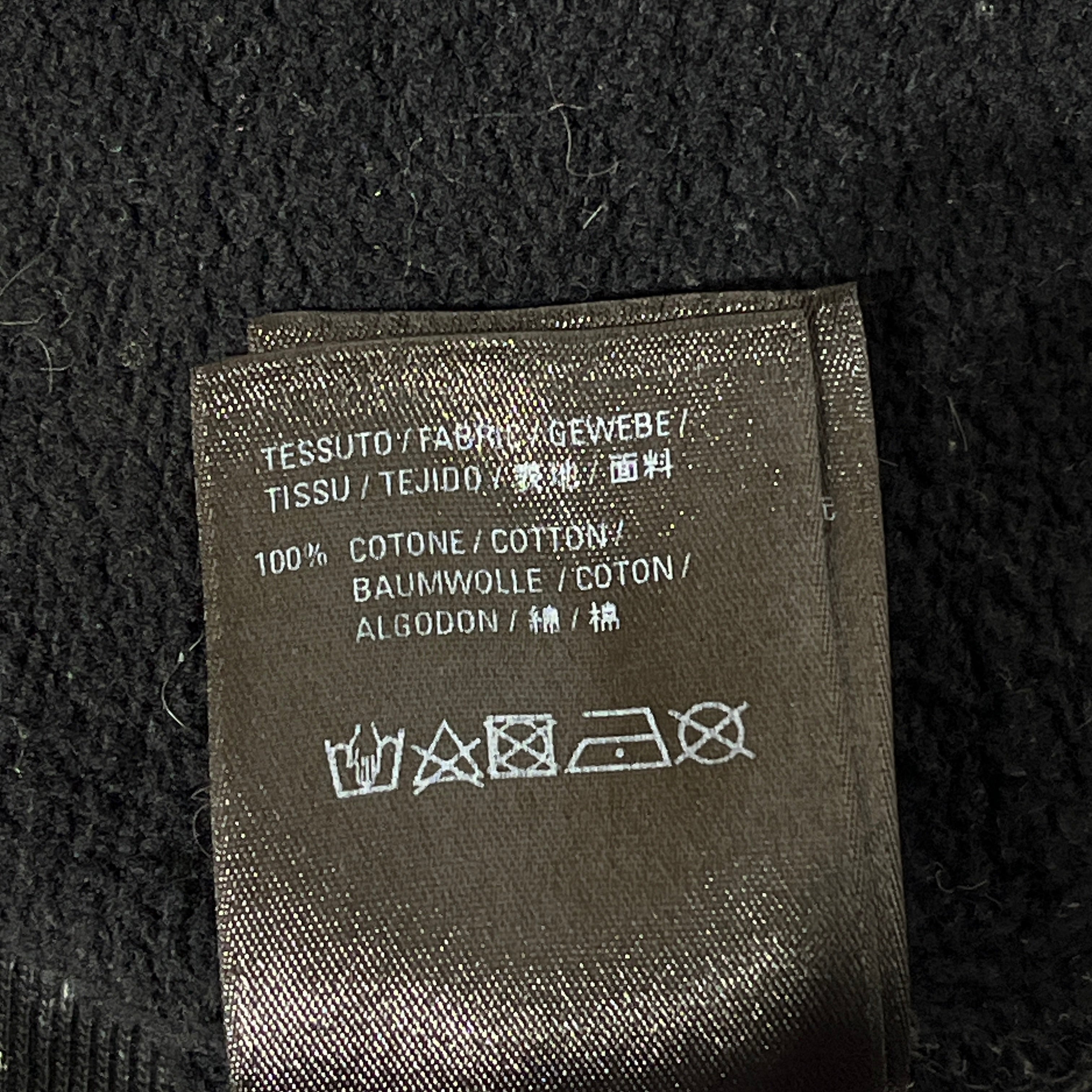 BALENCIAGA/Hoodie/XL/Cotton/BLK/Painted Pullover Hoodie view 9