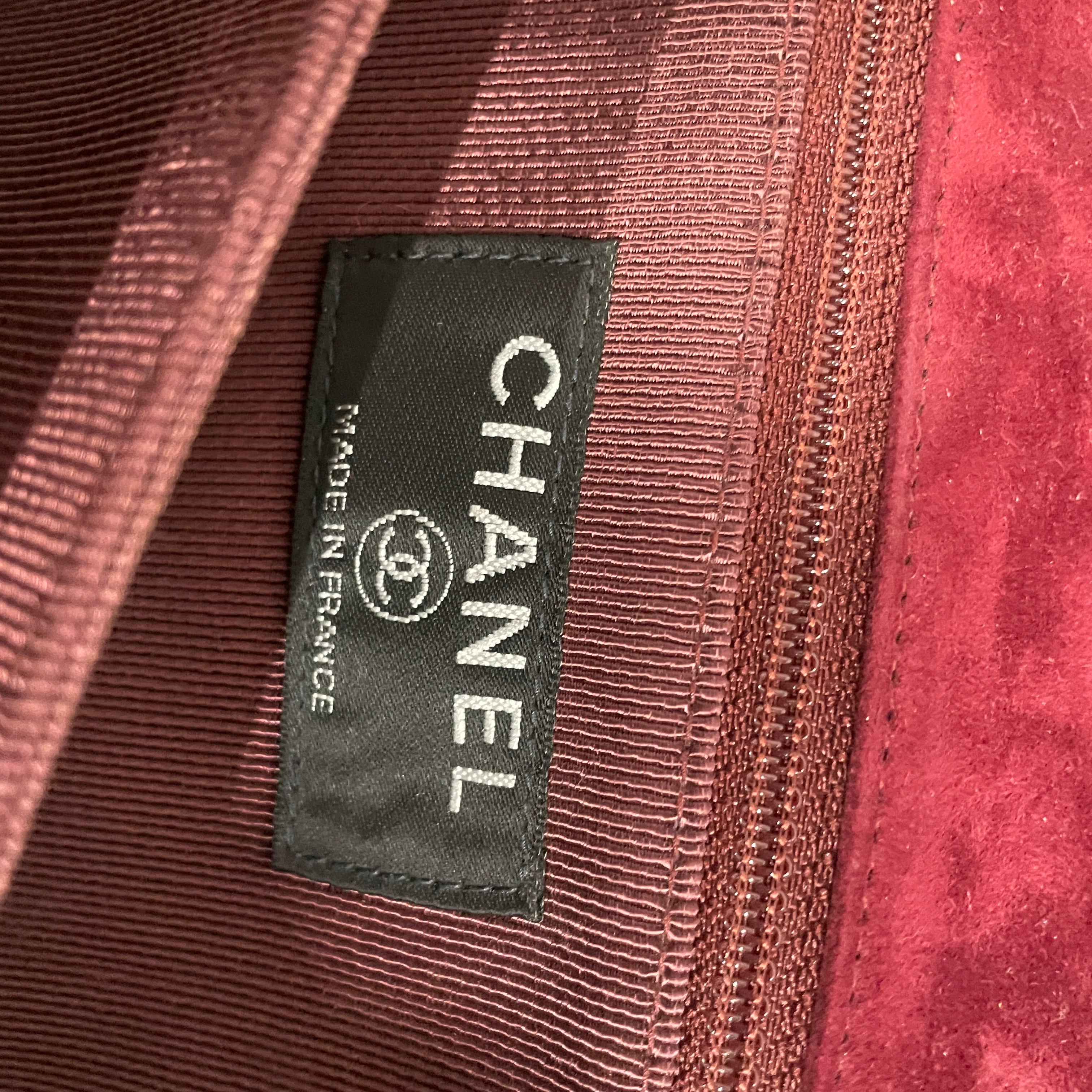 CHANEL/Cross Body Bag/Suede/RED/Red Chane Reissue Cross Body view 3