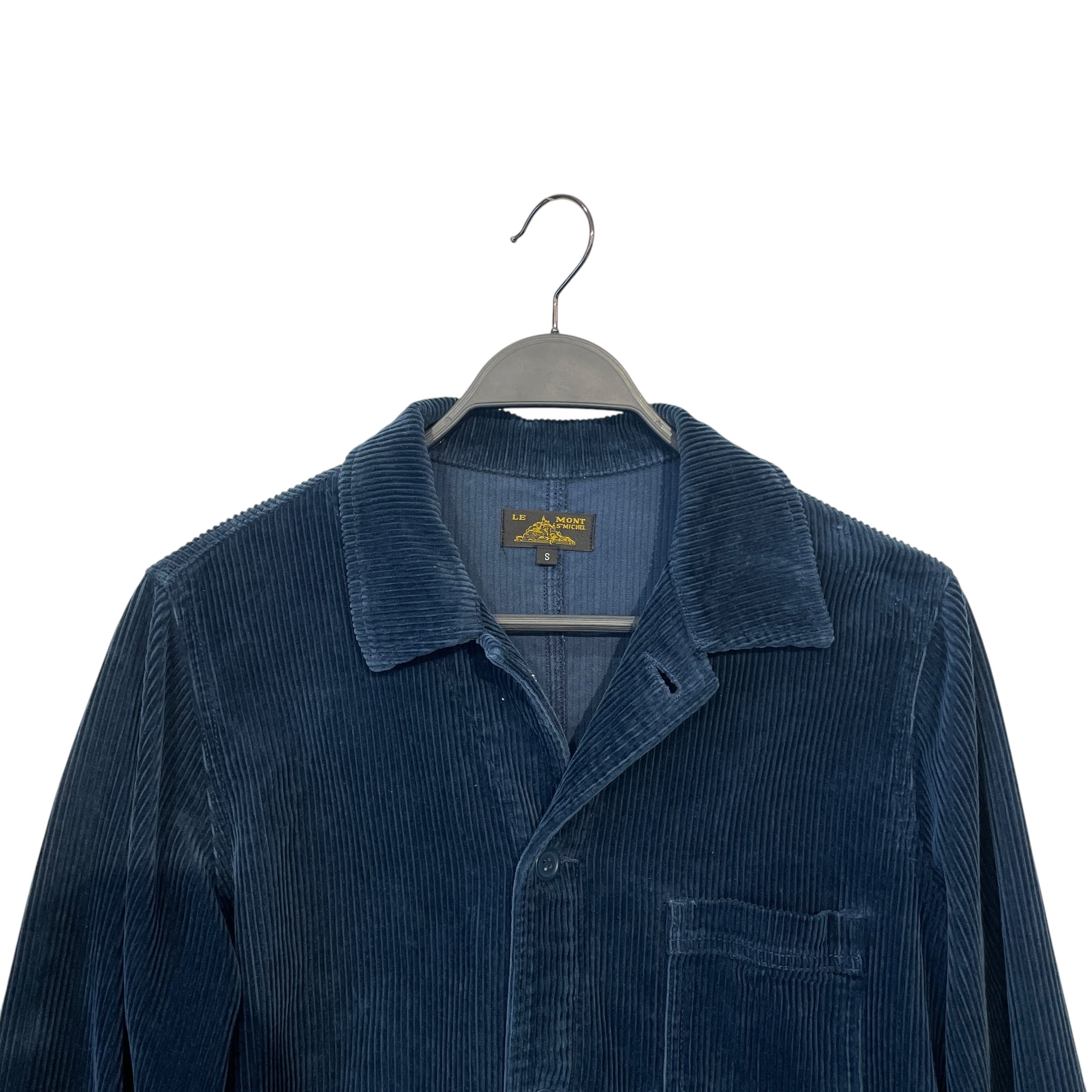 Le Mont Saint Michel/Blouson/S/Corduroy/BLU/CHORE JACKET view 2
