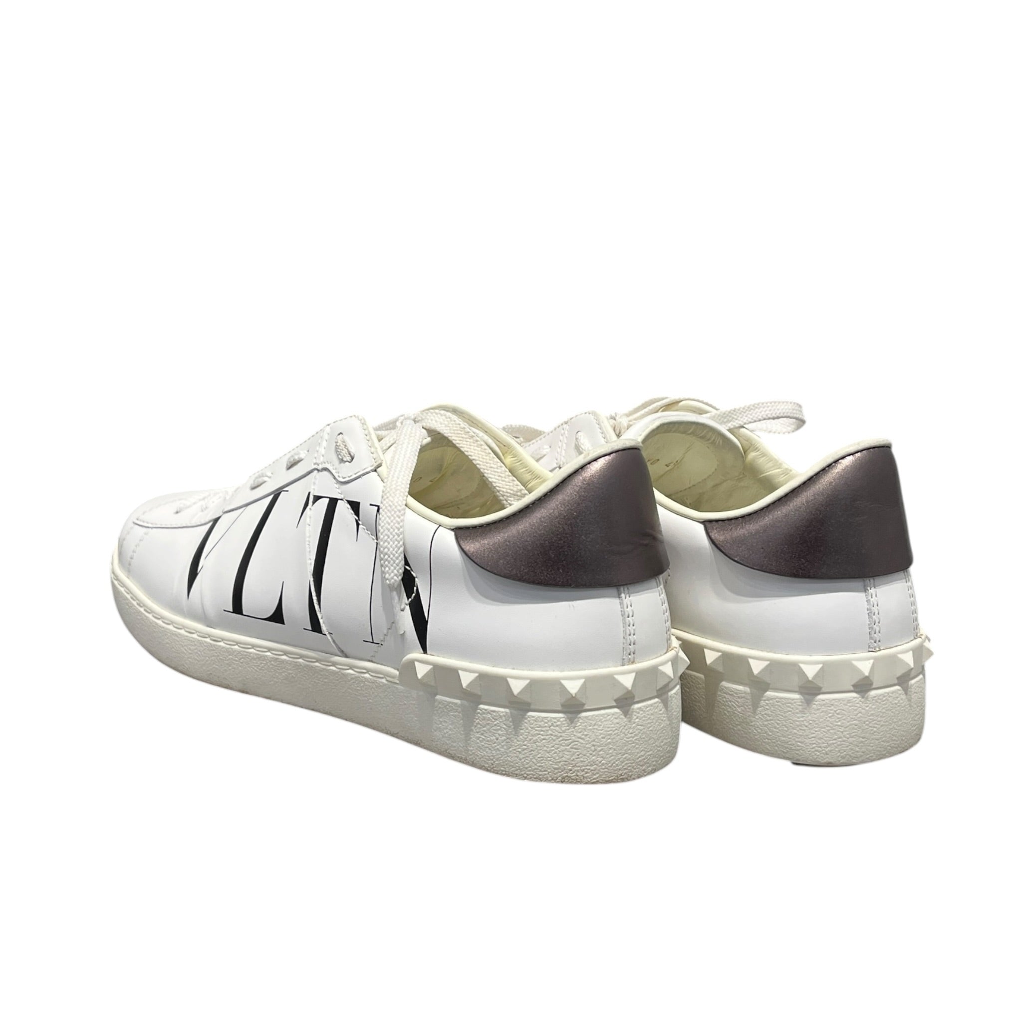 VALENTINO GARAVANI/Low-Sneakers/US 8.5/WHT/LOGO ON SIDE view 2