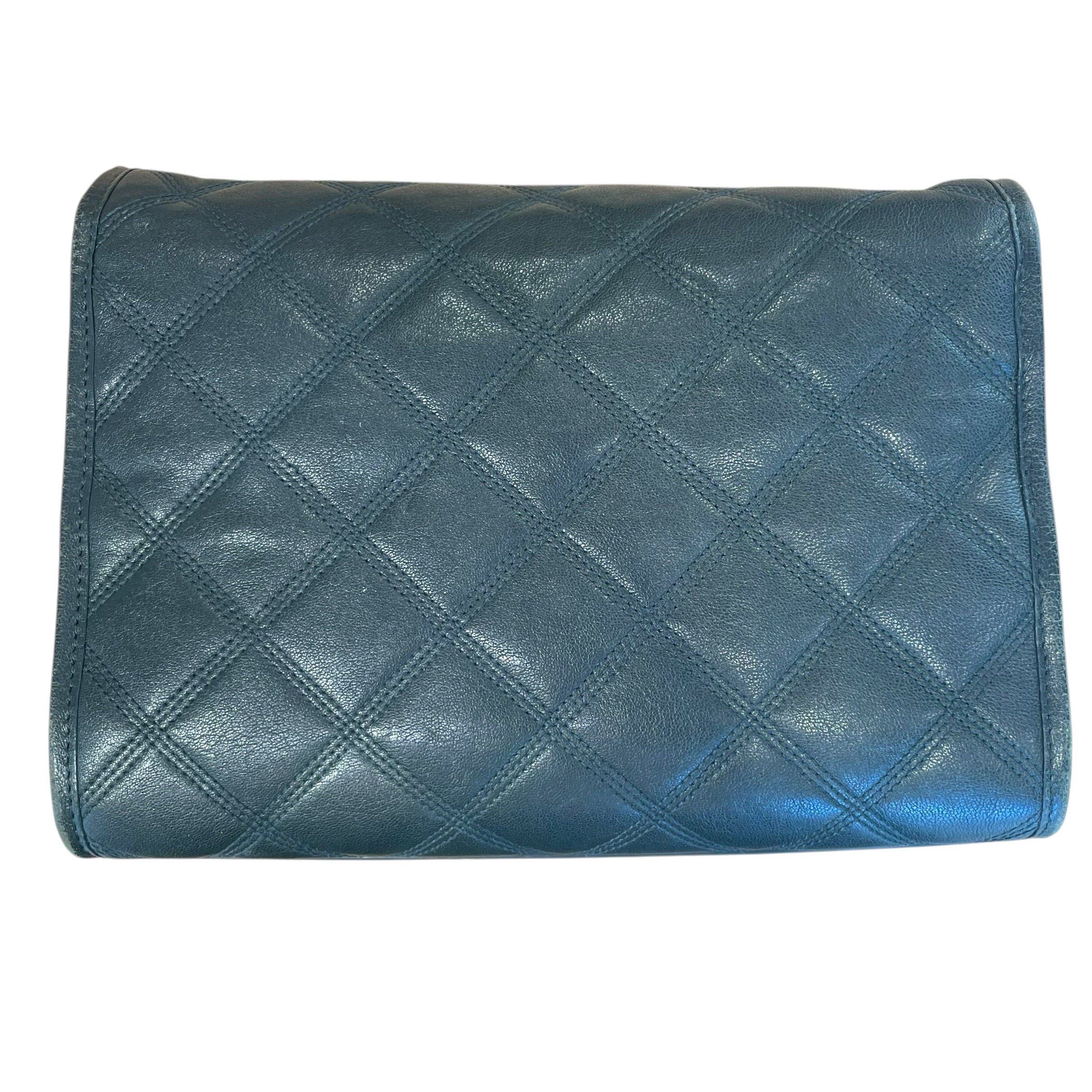 SAINT LAURENT/Cross Body Bag/Leather/GRN/LTHER GEO PATTERN BG view 2
