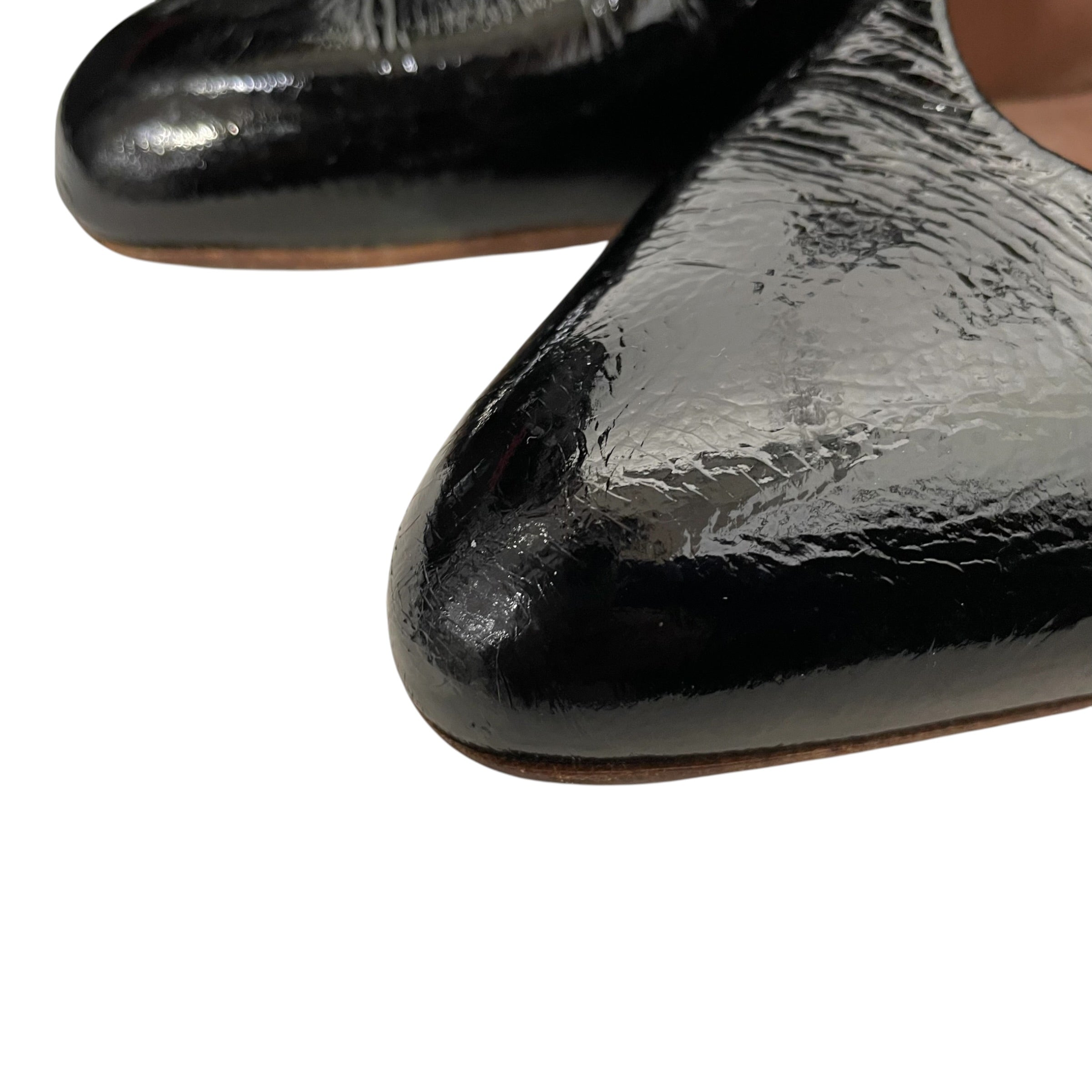 MARNI/Heels/EU 39/Leather/BLK/WOOD HEEL view 7