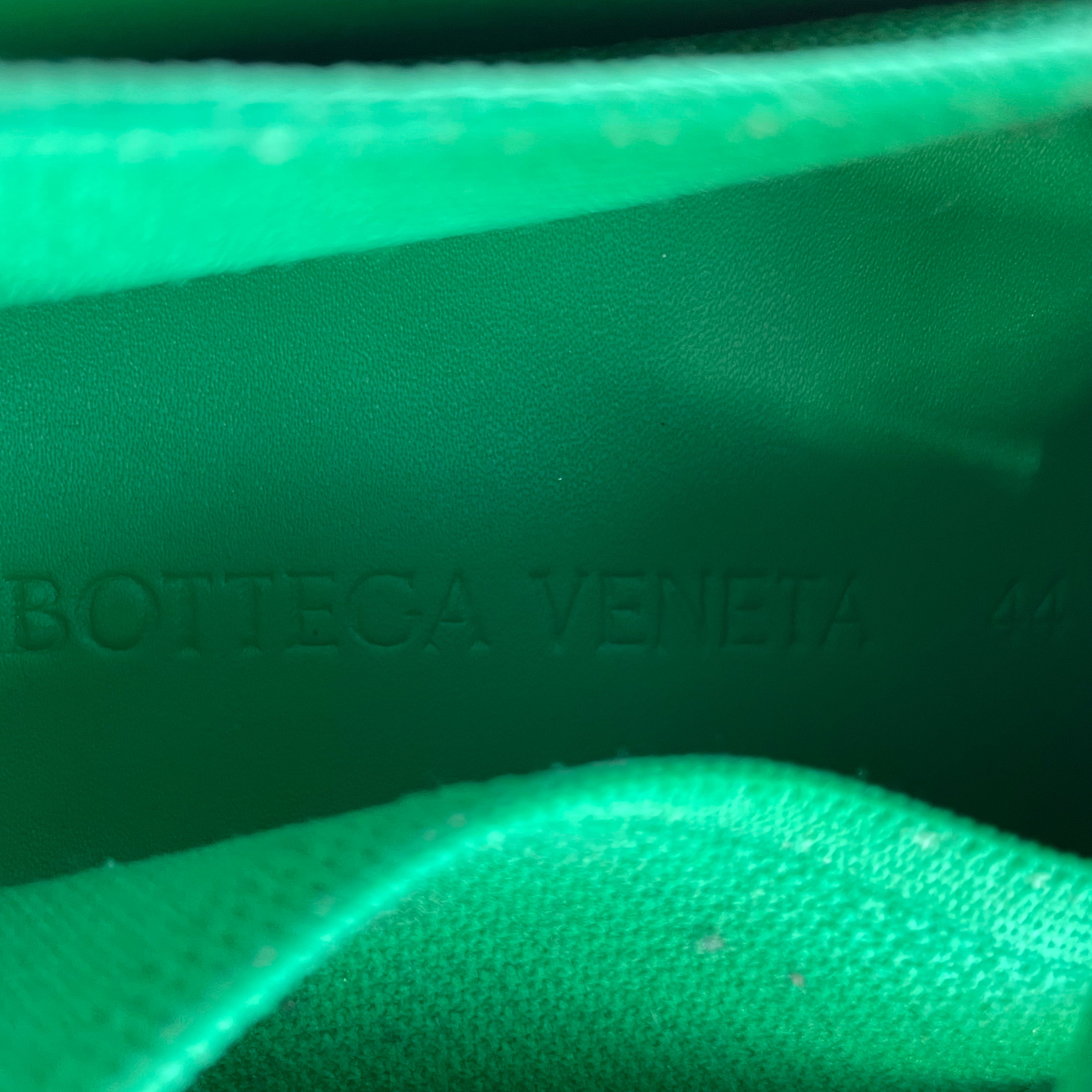 BOTTEGA VENETA/Sandals/EU 44/GRN/TECH RUBBER KNIT view 6