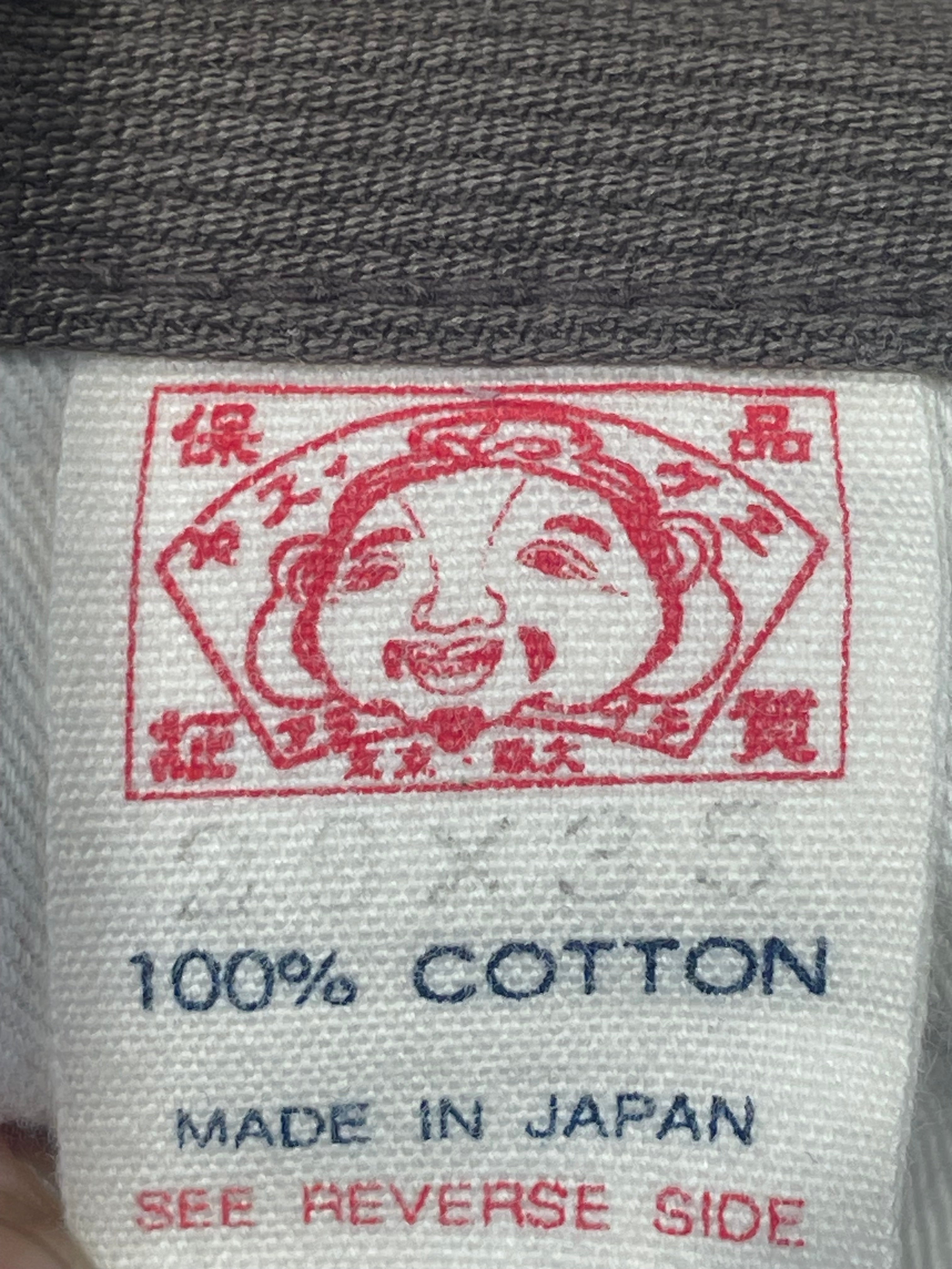 EVISU/Straight Pants/26/Cotton/GRN/'M' embrodery back pockets view 3