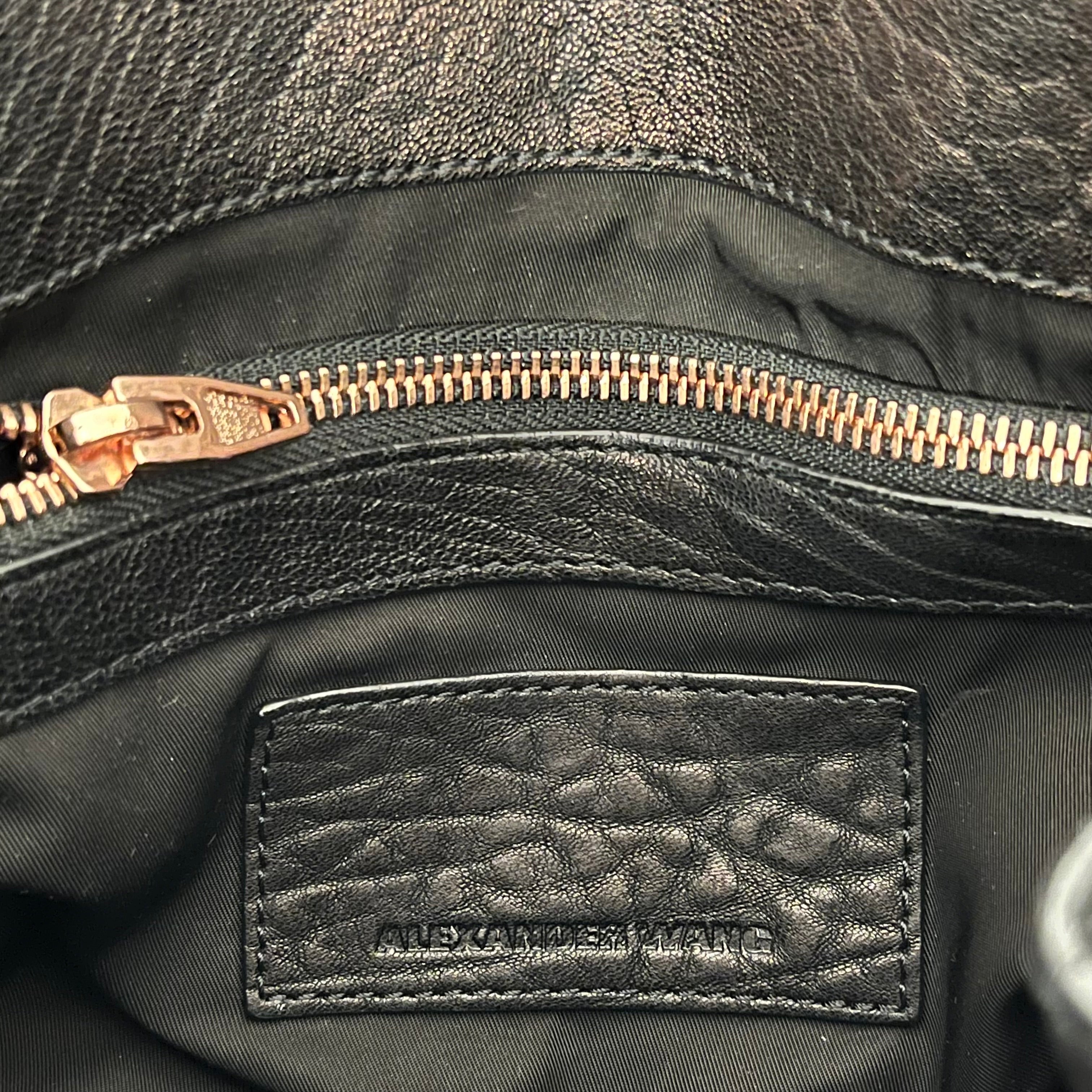 Alexander Wang/Cross Body Bag/Leather/BLK/STUDDED BUCKET BAG view 4