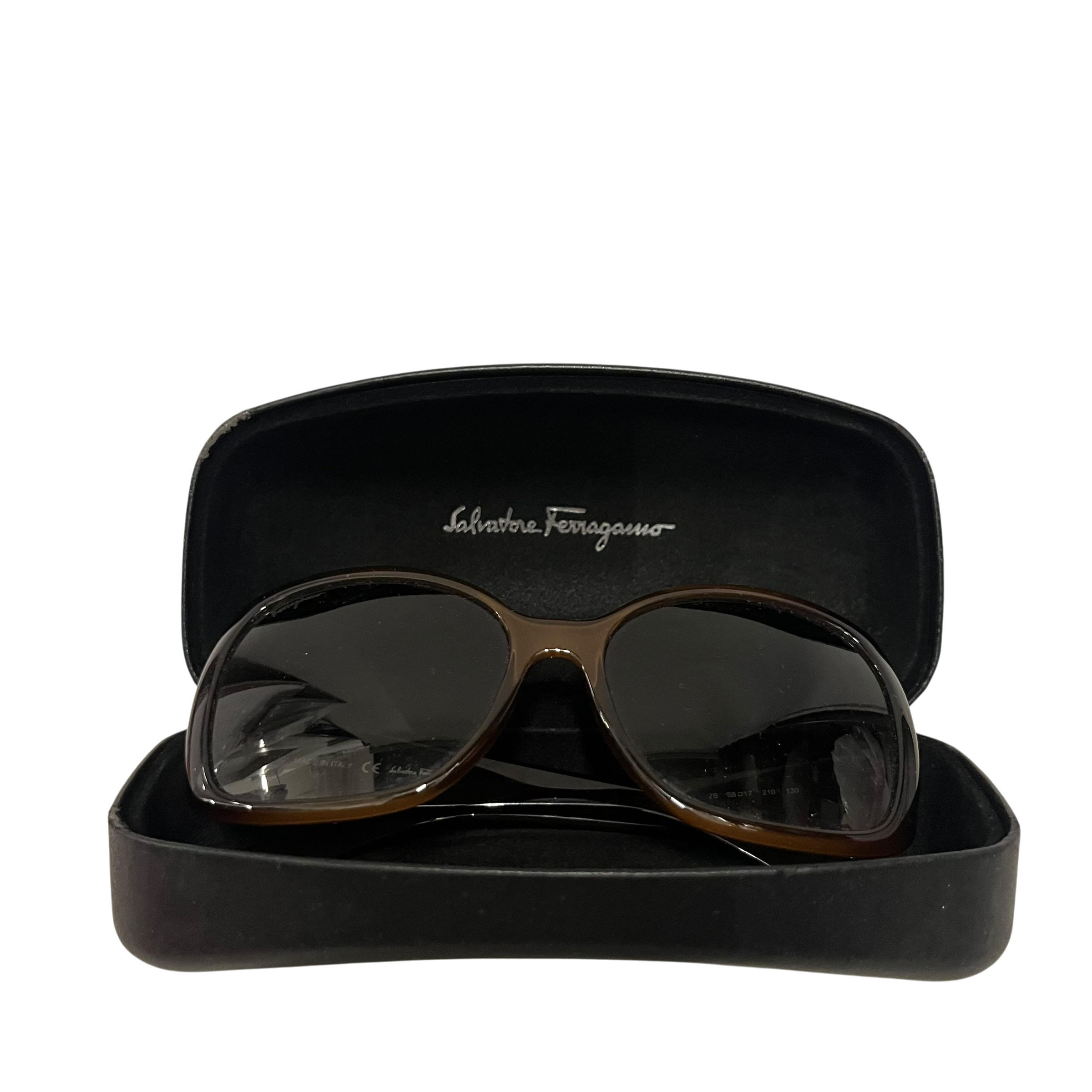 Salvatore Ferragamo/Sunglasses/Plastic/BRW/made in italy view 5