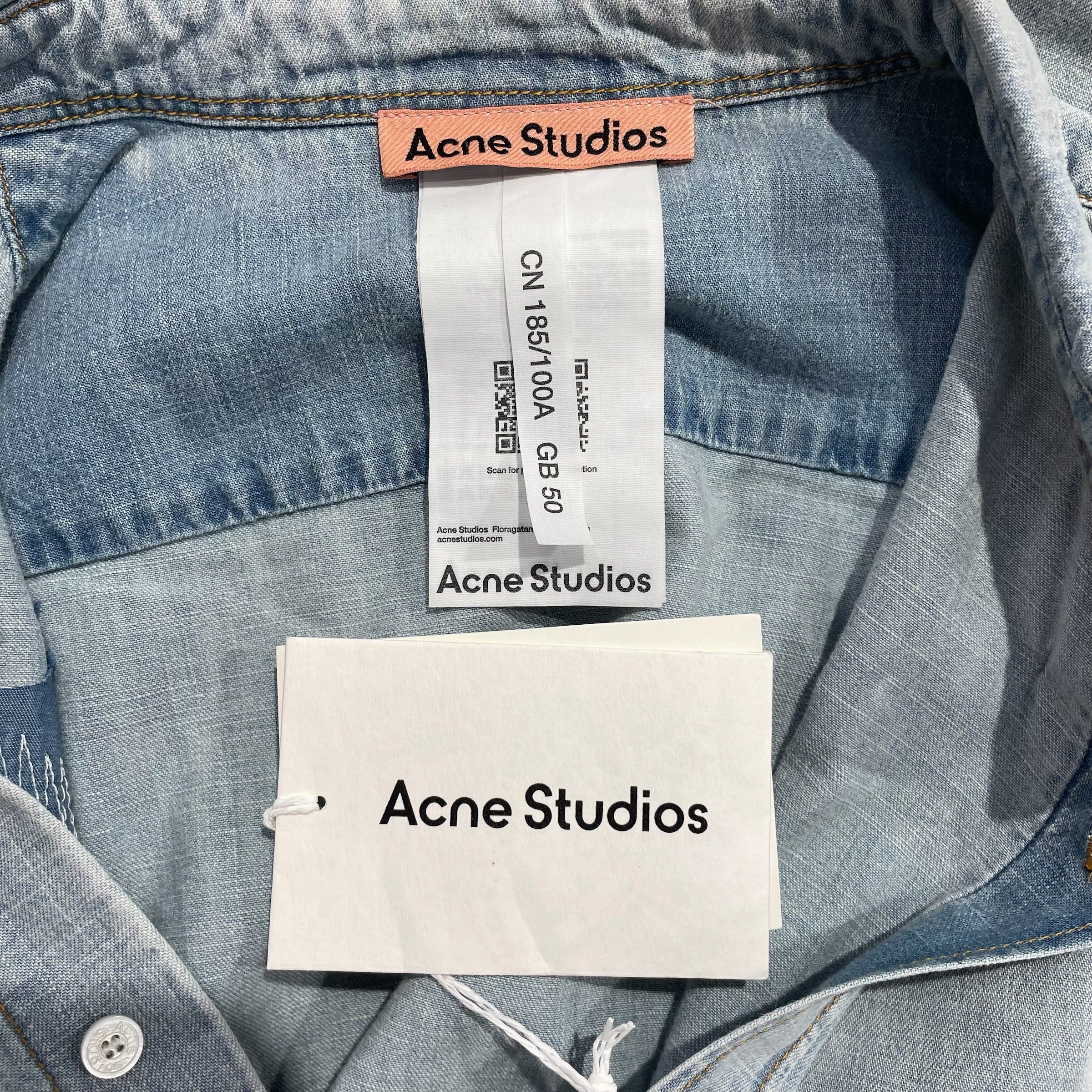 Acne Studios/Straight Pants/34/Denim/CRM/REGULAR FIT JEANS - 2021 view 3