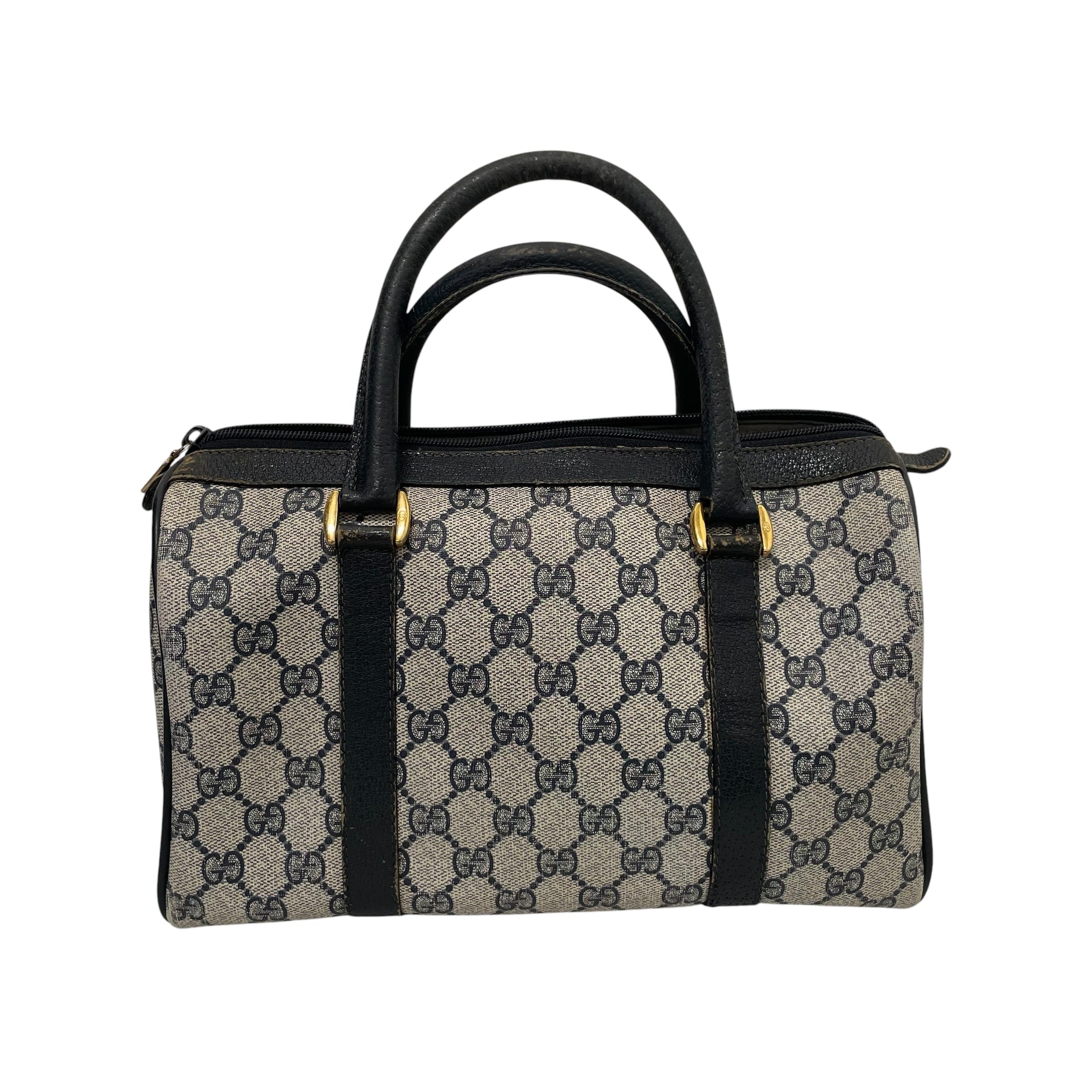 GUCCI/Hand Bag/Monogram/NVY/vintage supreme boston bag view 2