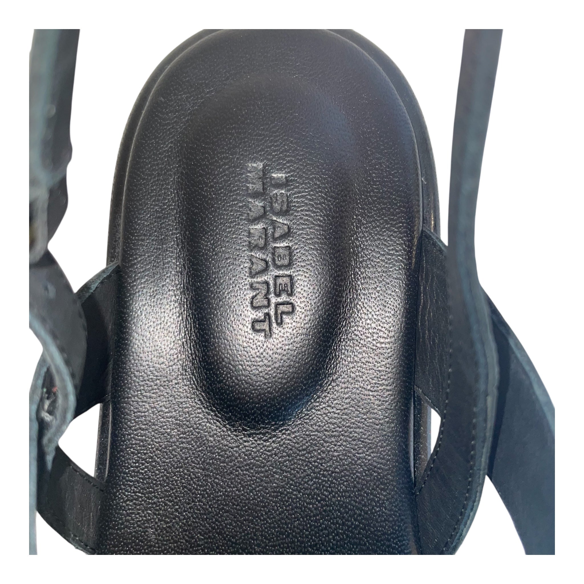 ISABEL MARANT/Sandals/US 9/Leather/BLK/NYA SLINGBACK/GLD HARDWARE view 4