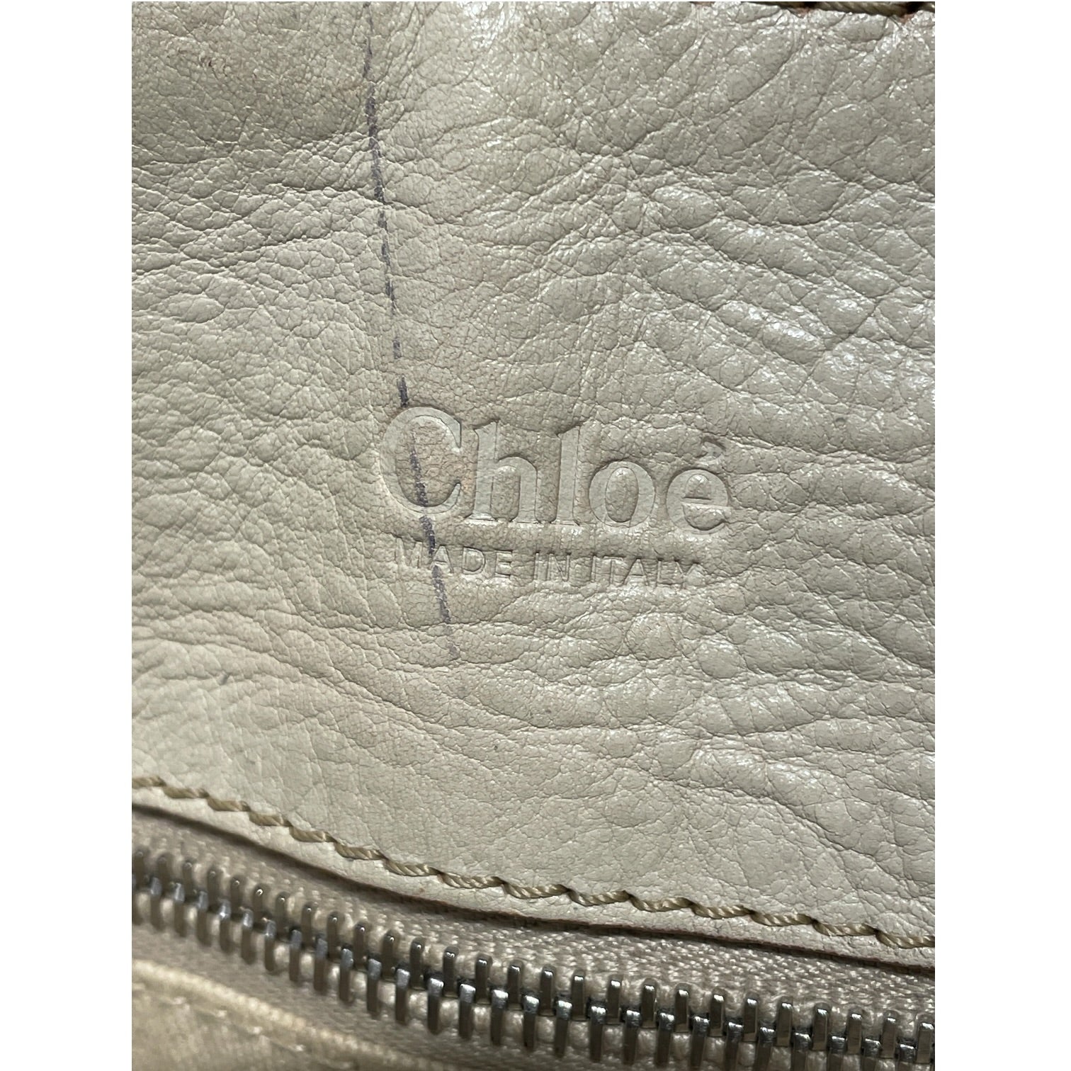 Chloe/Hand Bag/Leather/CRM/Edith Satchel Handbag view 5