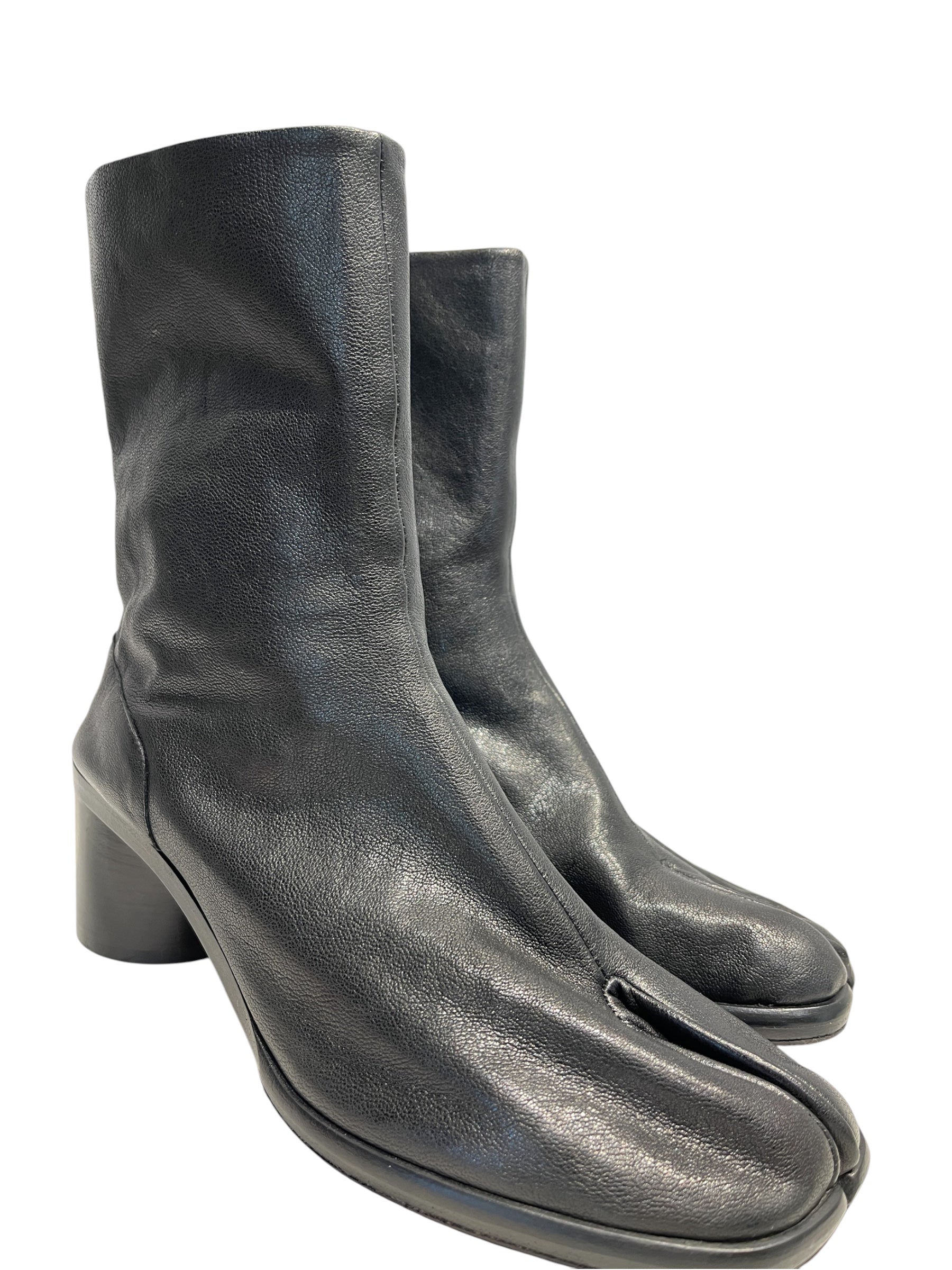 Maison Margiela/Boots/US 7.5/Leather/BLK/60MM TABI BOOT view 4