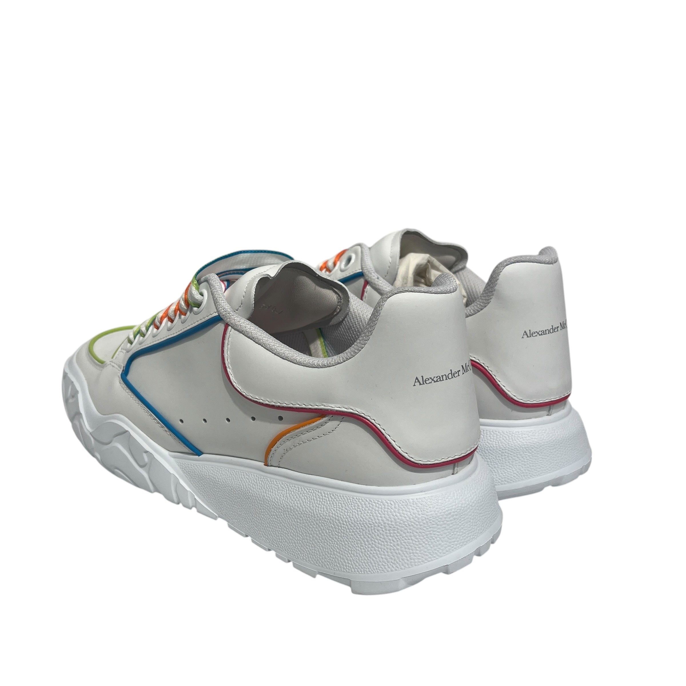Alexander McQueen/Low-Sneakers/EU 38.5/Leather/MLT/ view 2