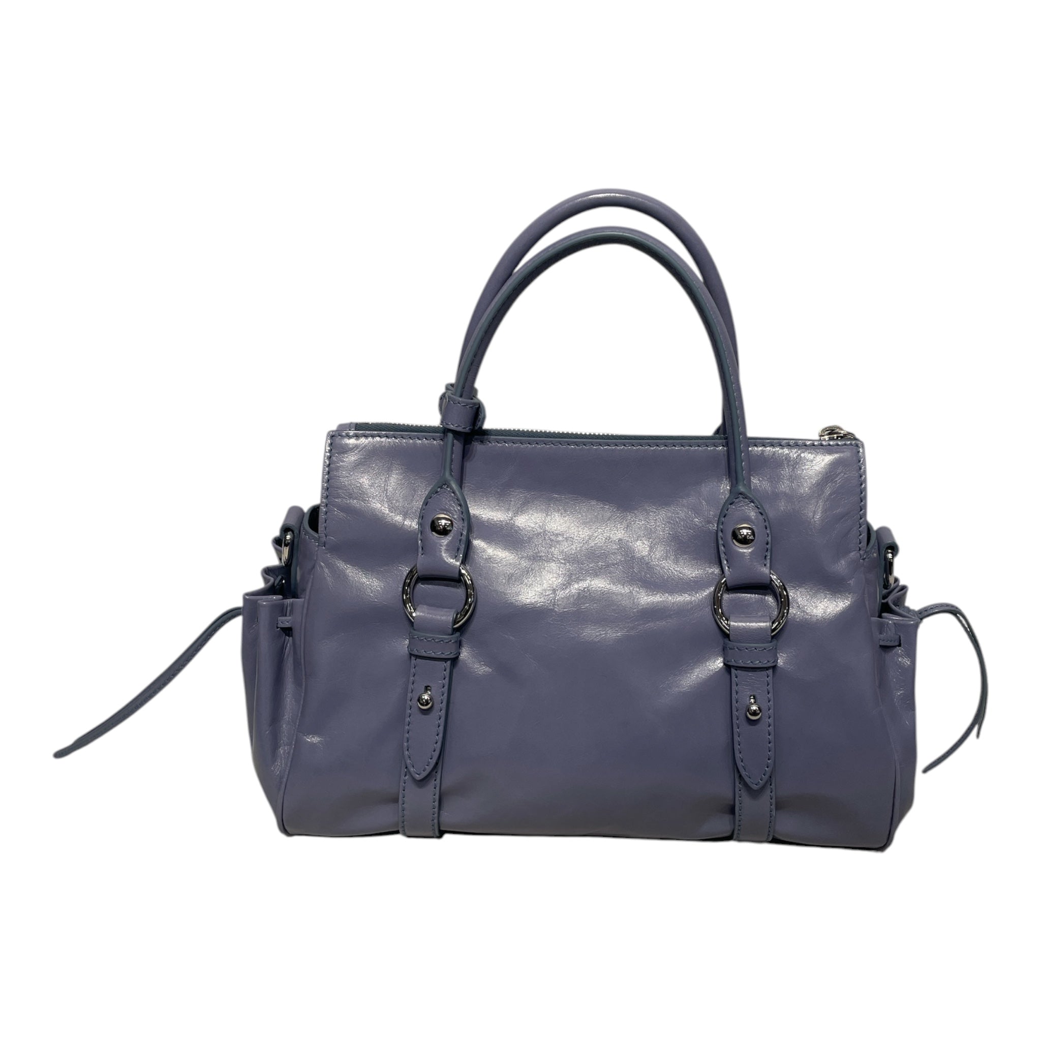 MIU MIU/Bag/Leather/BLU/Glossy Aviation Blue view 2
