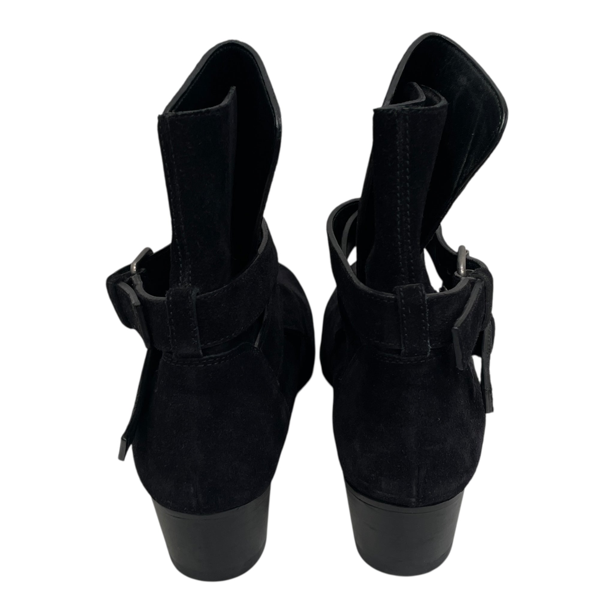 AMIRI/Biker Boots/EU 38.5/Suede/BLK/DOUBLE BUCKLE WYATT STYLE BOOT view 3