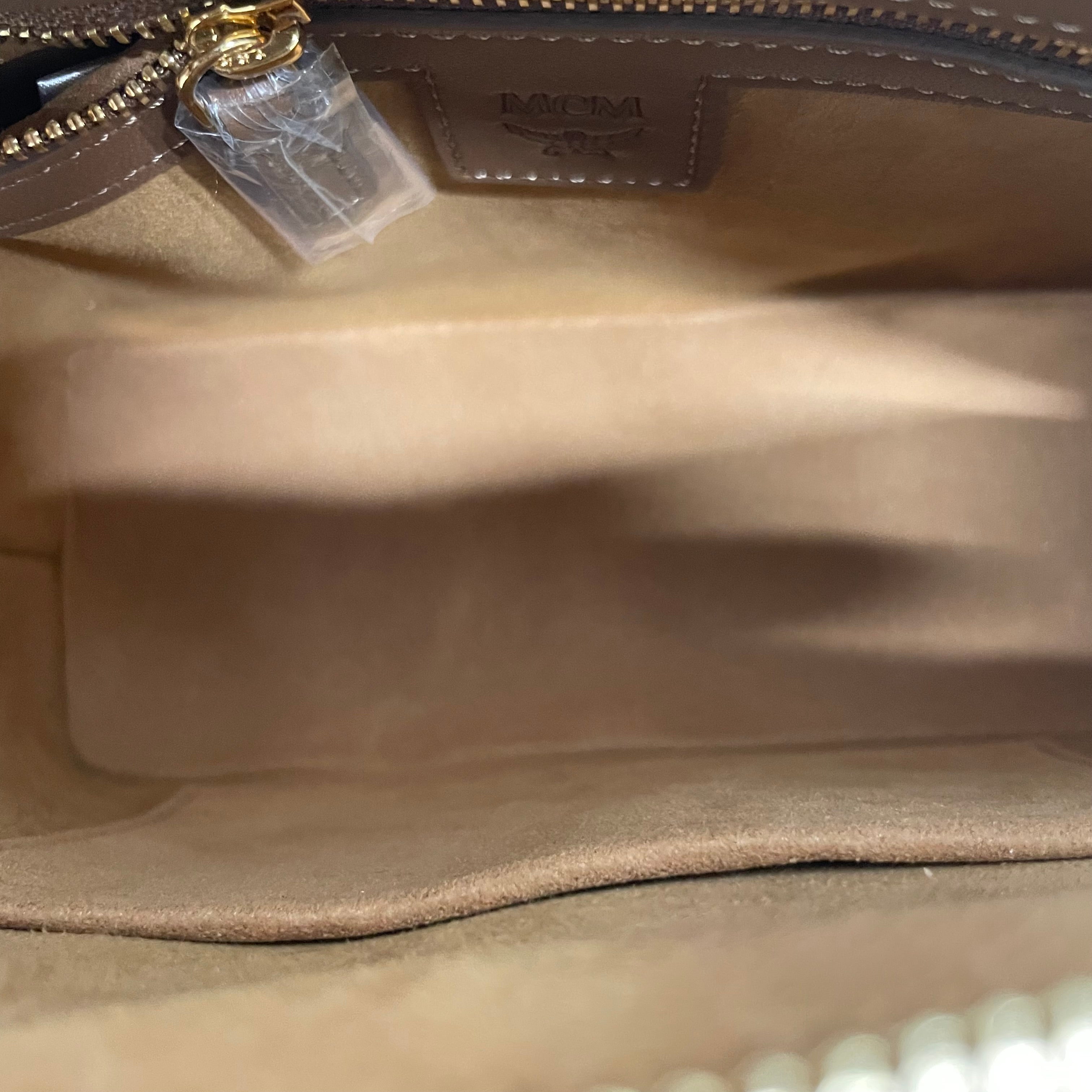 MCM/Cross Body Bag/Leather/BRW/NWT/TOFFEE/TRACY view 5