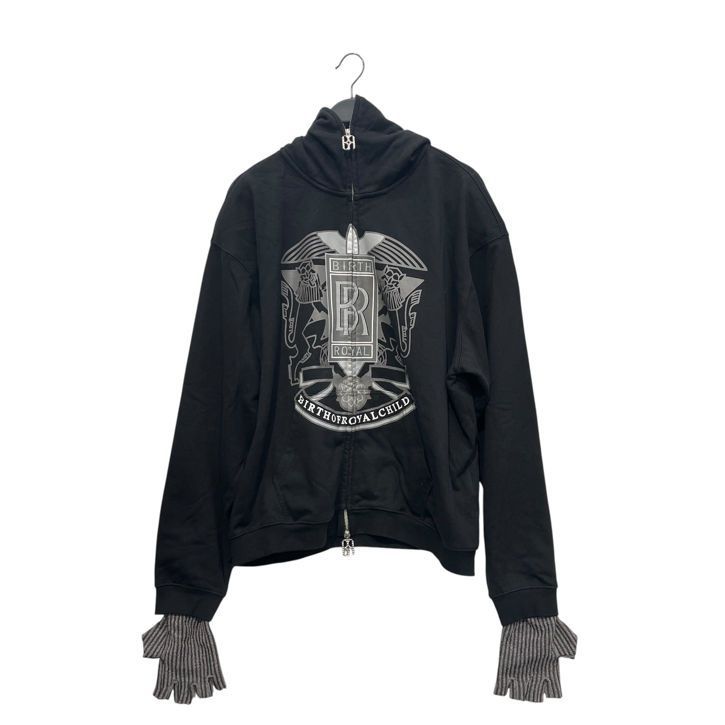 Birth Of Royal Child/Hoodie/M/Cotton/BLK/ROYCE CROWN view 1