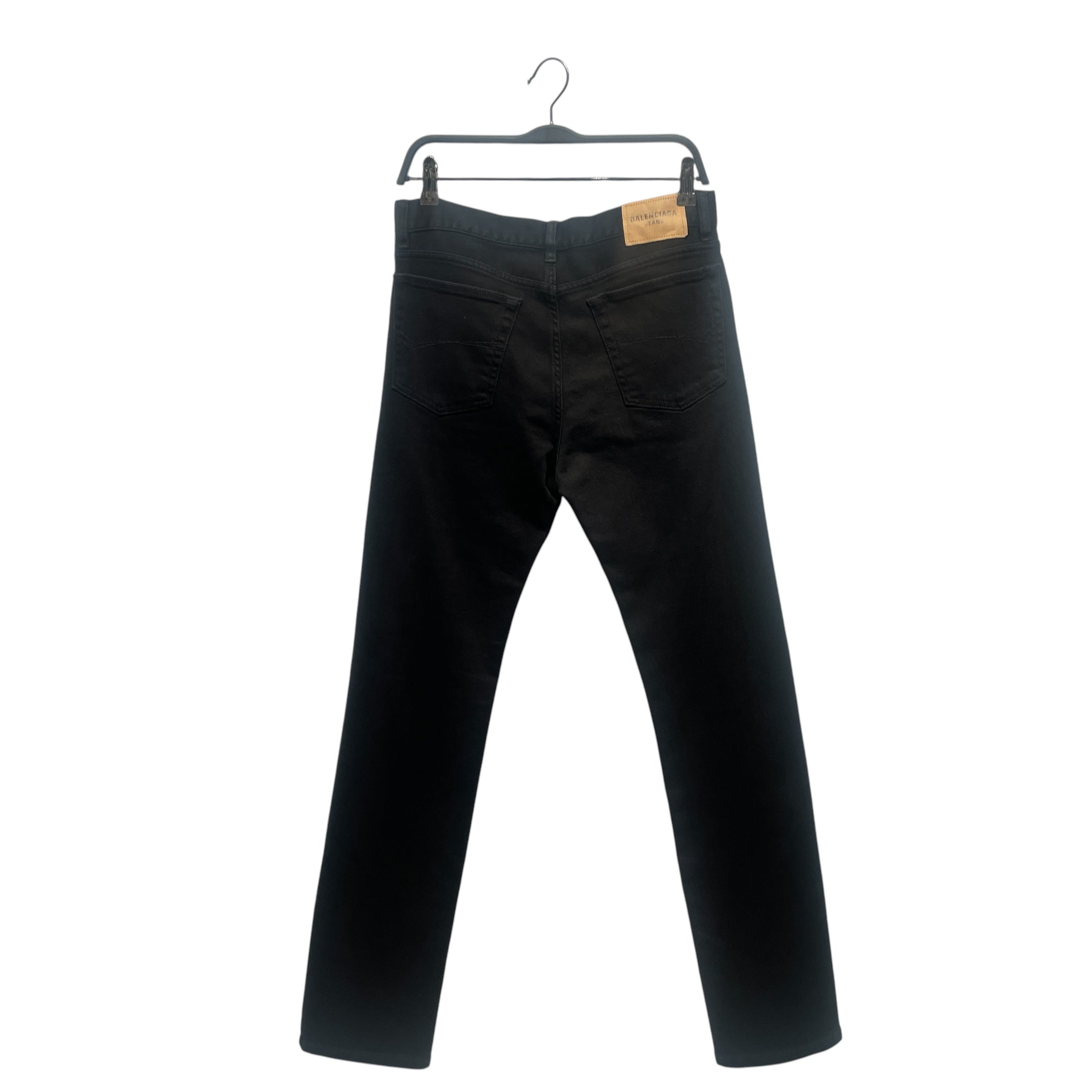BALENCIAGA/Skinny Pants/32/Denim/BLK/ view 2