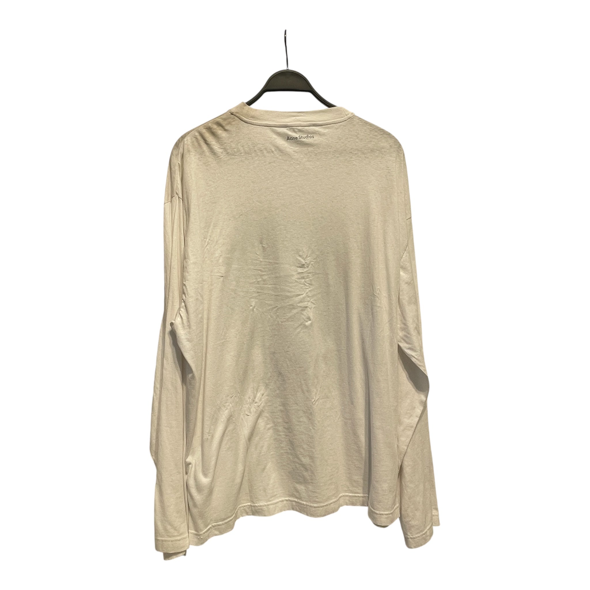 Acne Studios/LS T-Shirt/L/Cotton/WHT/All Over Print/ view 2